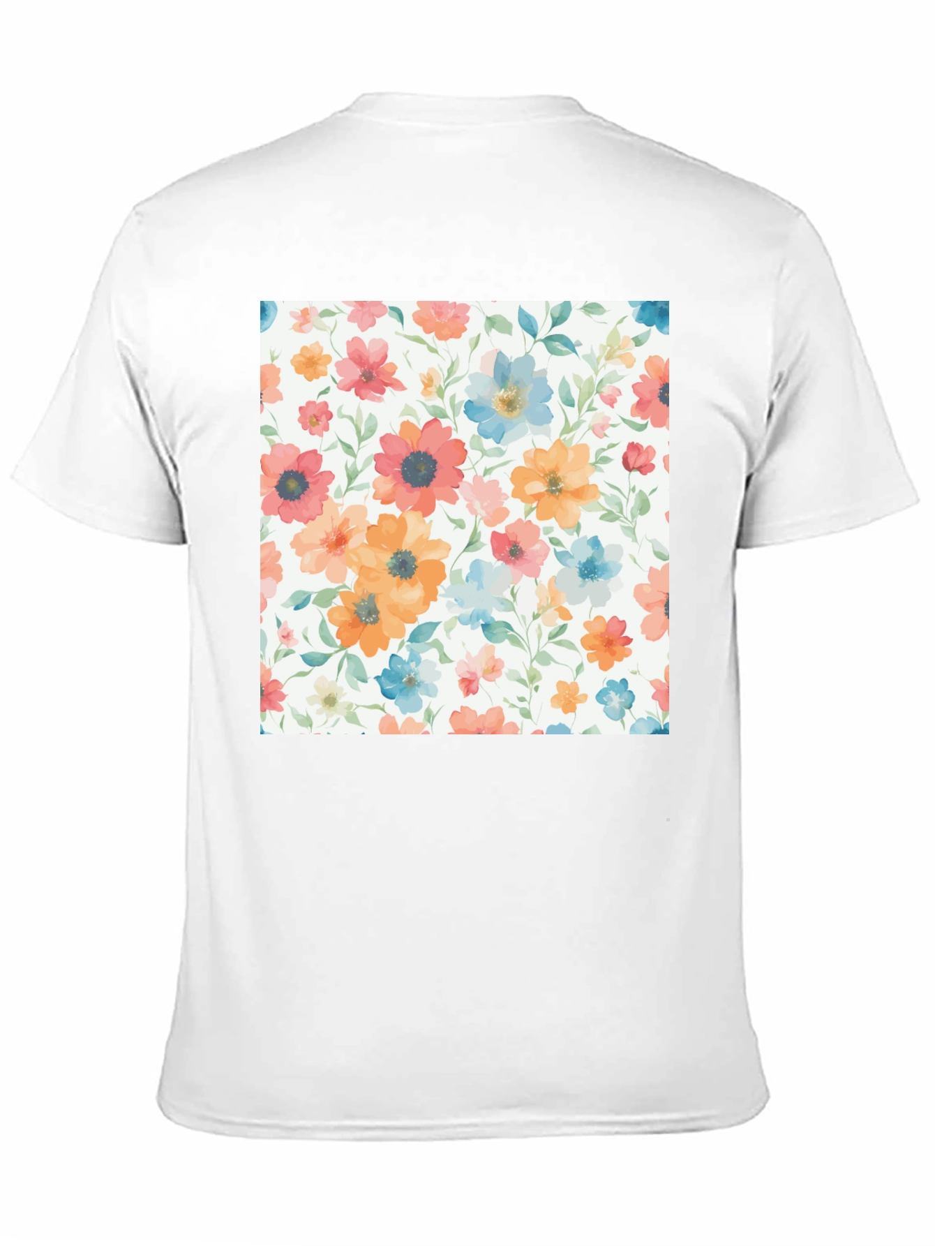 Floral Print Tee - Stylish & Comfortable