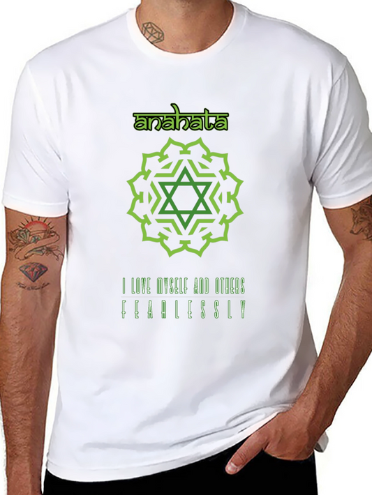 Anahata Chakra T-Shirt - Love & Fearless Design