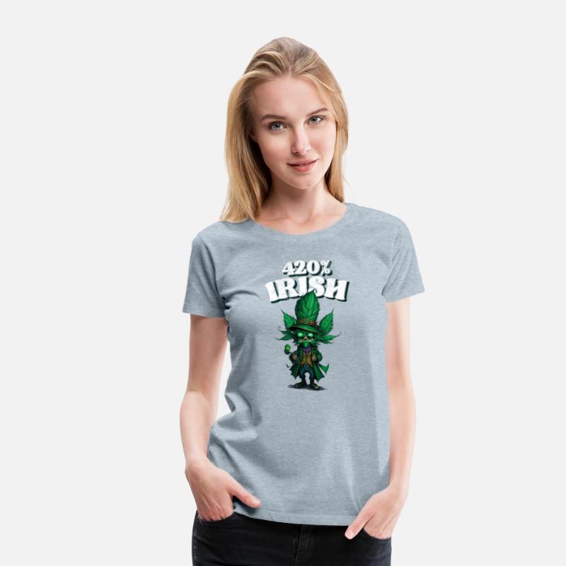 420% Irish Cannabis Leprechaun St Patricks Day