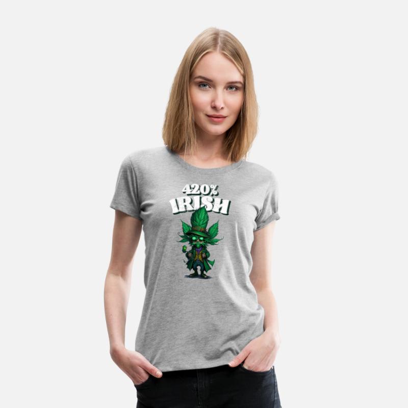 420% Irish Cannabis Leprechaun St Patricks Day