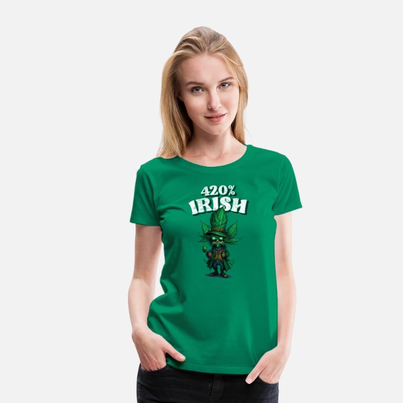 420% Irish Cannabis Leprechaun St Patricks Day
