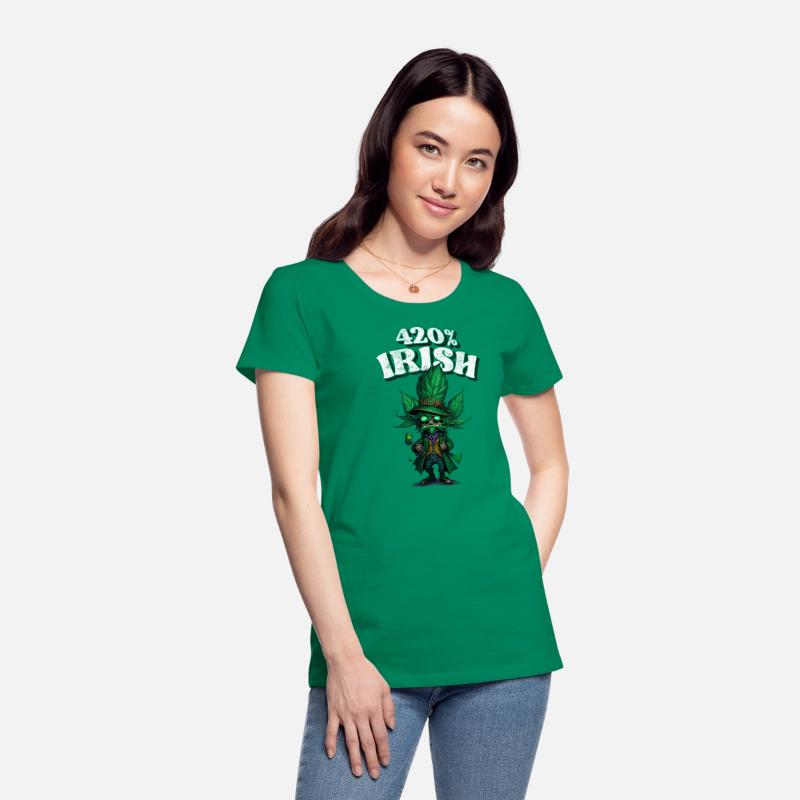 420% Irish Cannabis Leprechaun St Patricks Day
