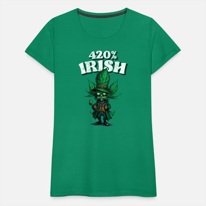 420% Irish Cannabis Leprechaun St Patricks Day