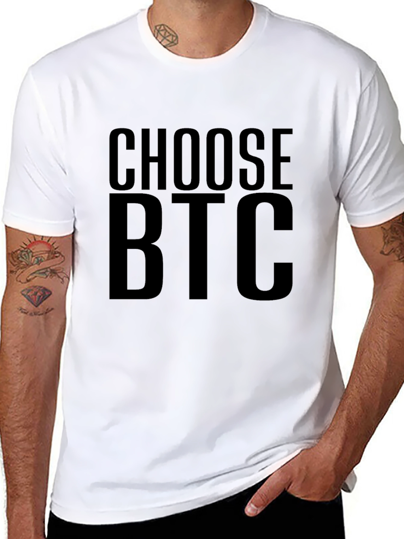 Choose BTC Black T-Shirt