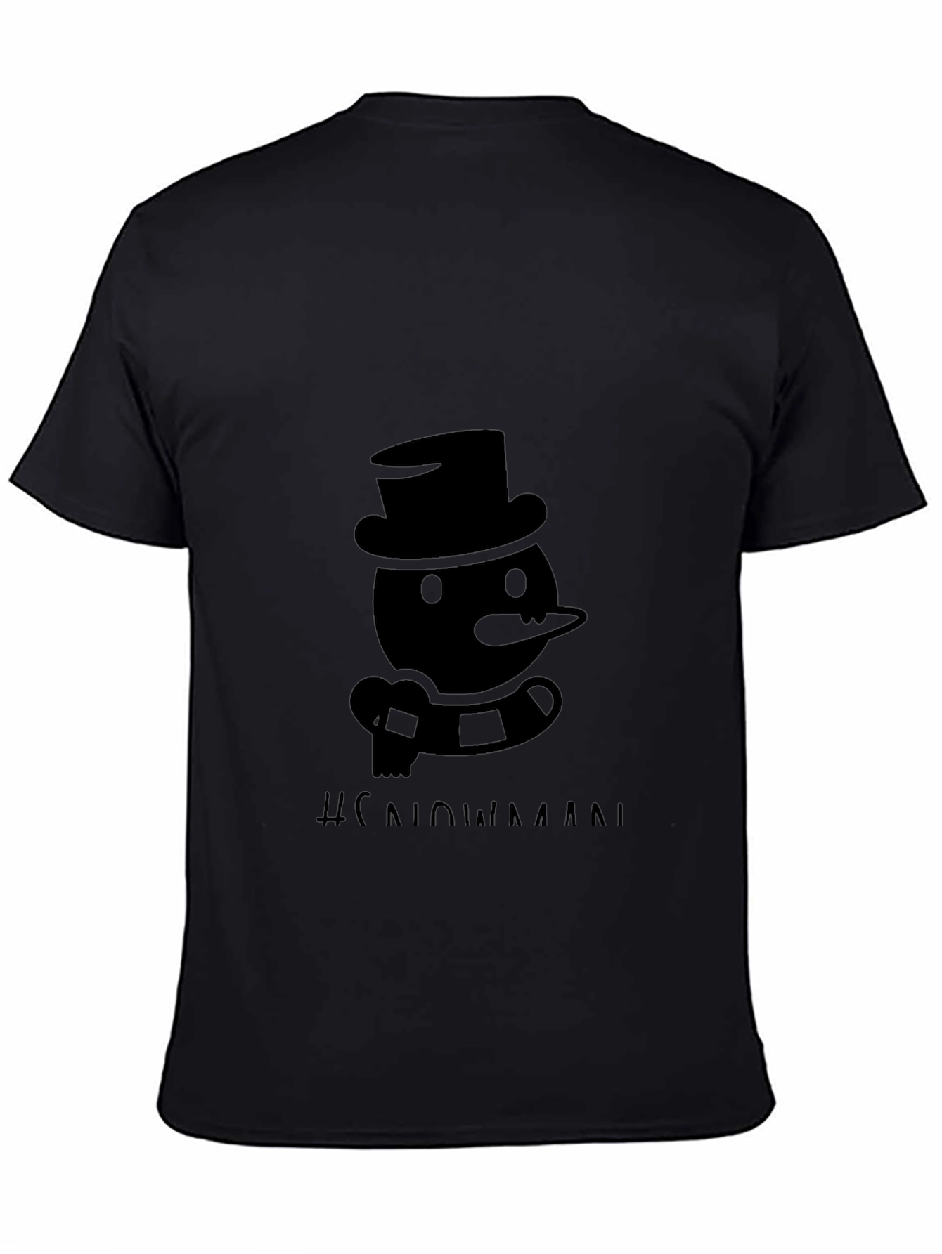 Snowman Graphic T-Shirt - Classic Holiday Style