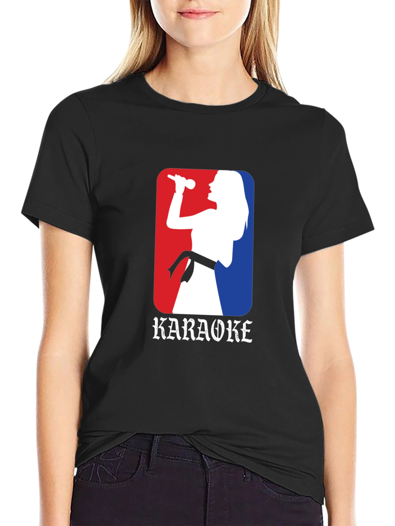 Karaoke T-Shirt - Singer Design