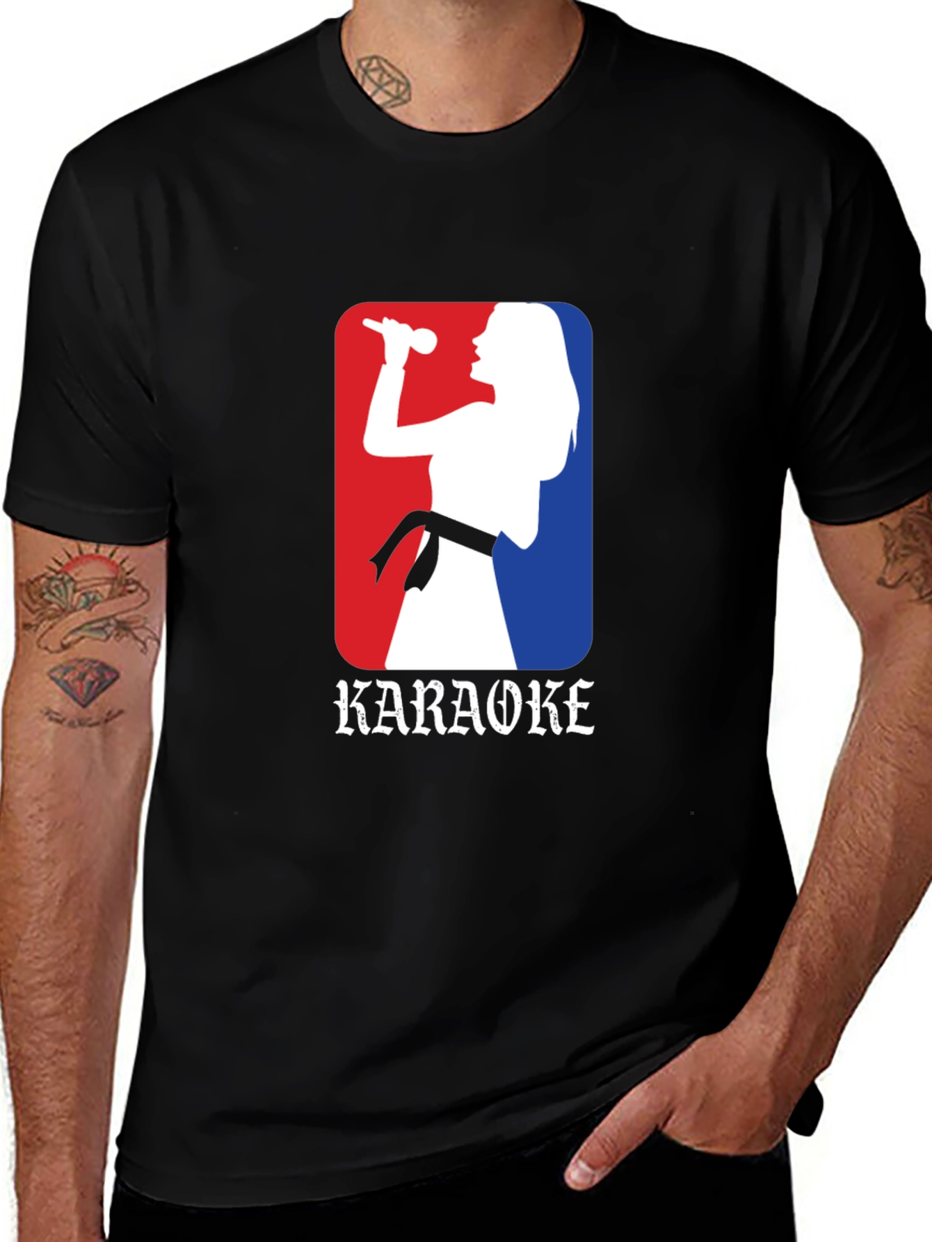 Karaoke T-Shirt - Singer Design
