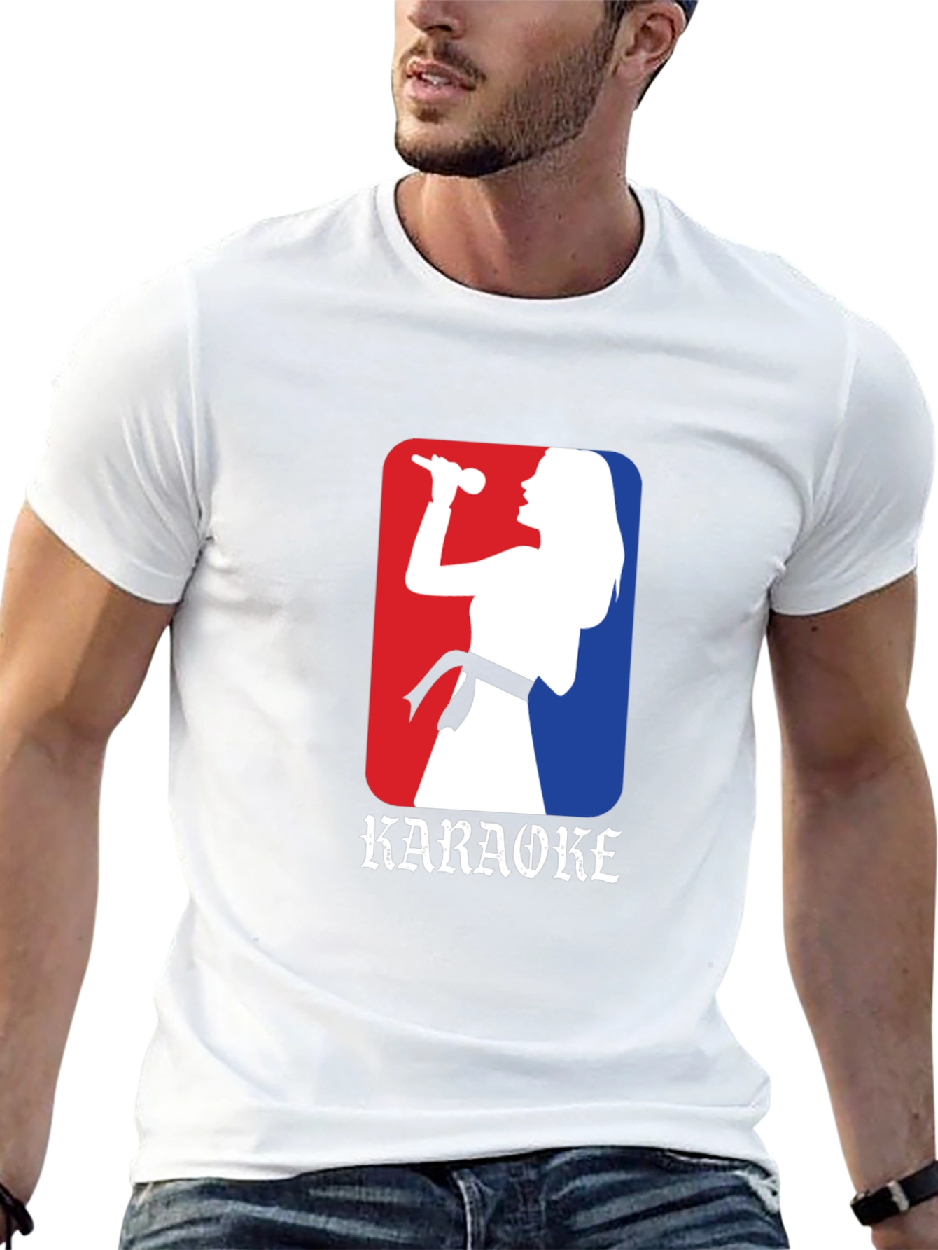Karaoke T-Shirt - Singer Design
