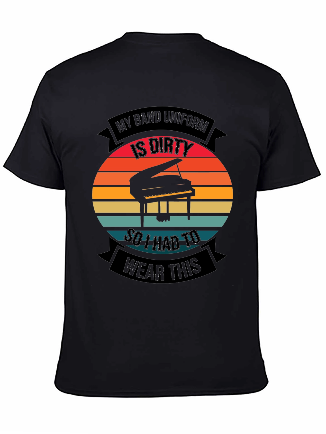 Dirty Band Uniform Piano T-Shirt