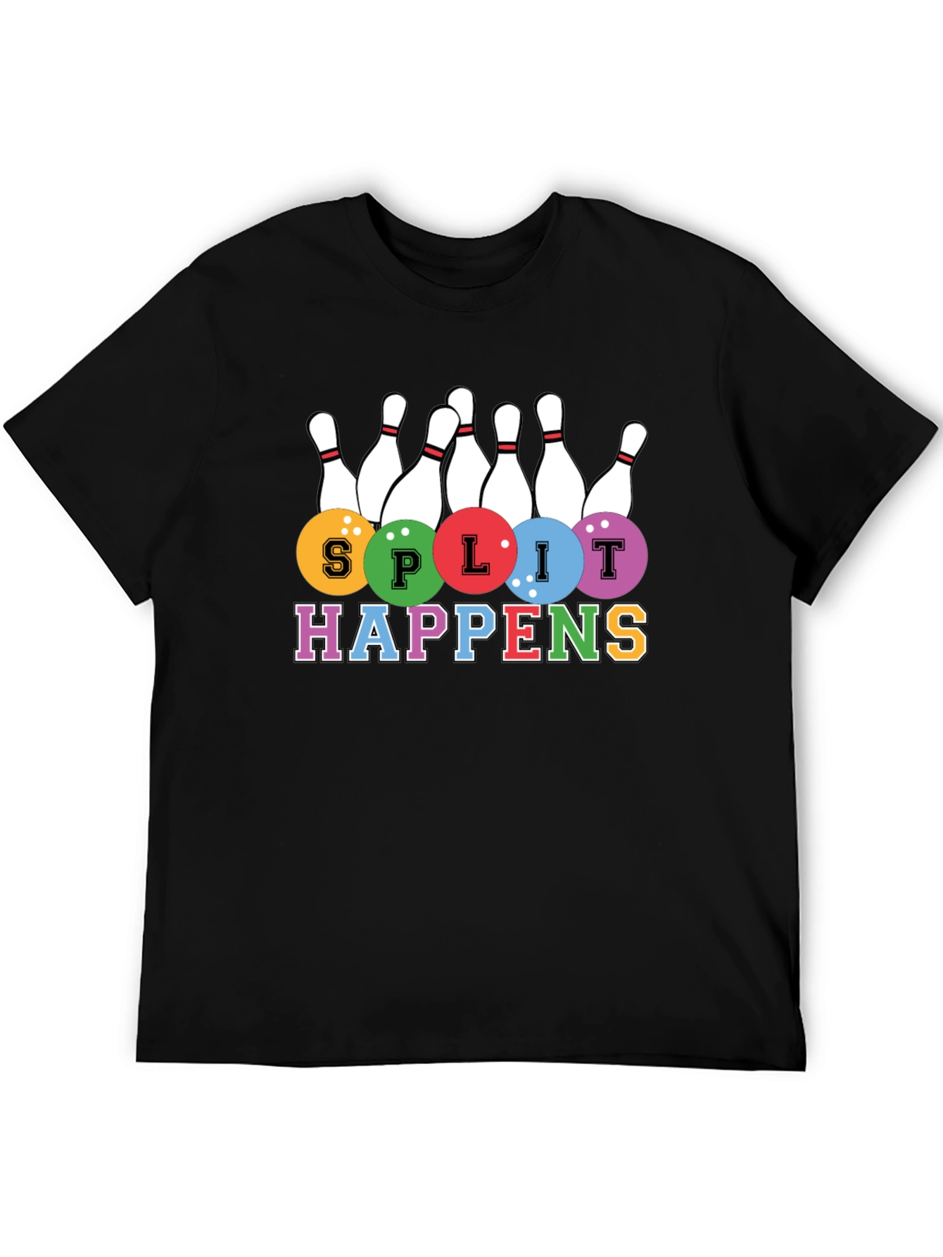 Split Happens Bowling T-Shirt
