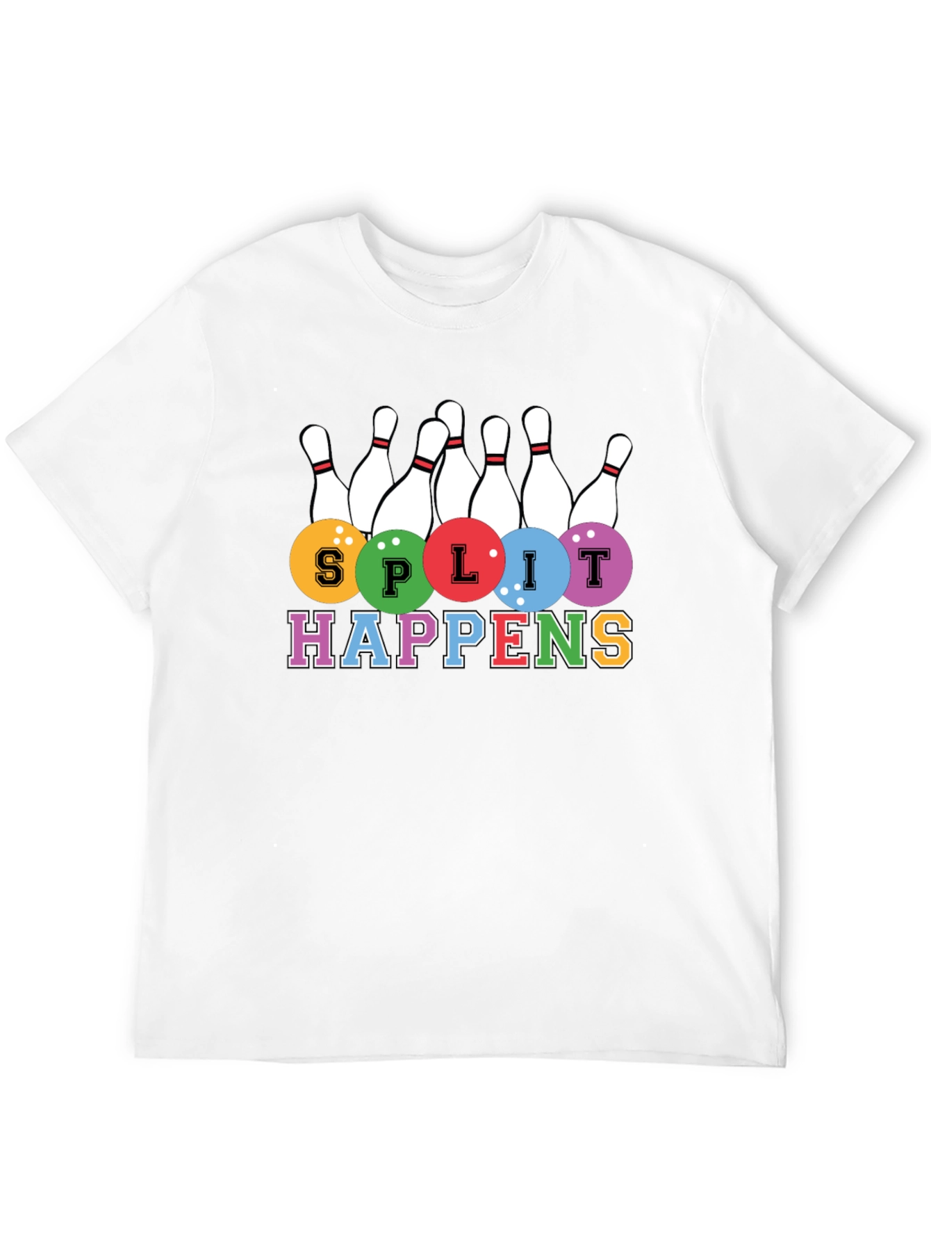 Split Happens Bowling T-Shirt