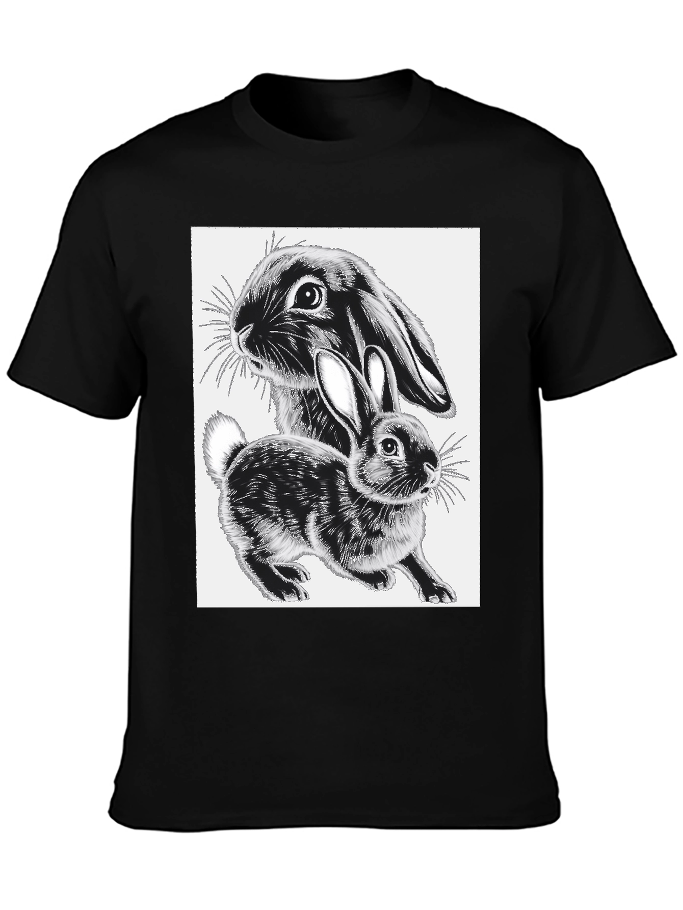 Black Rabbit Graphic Tee