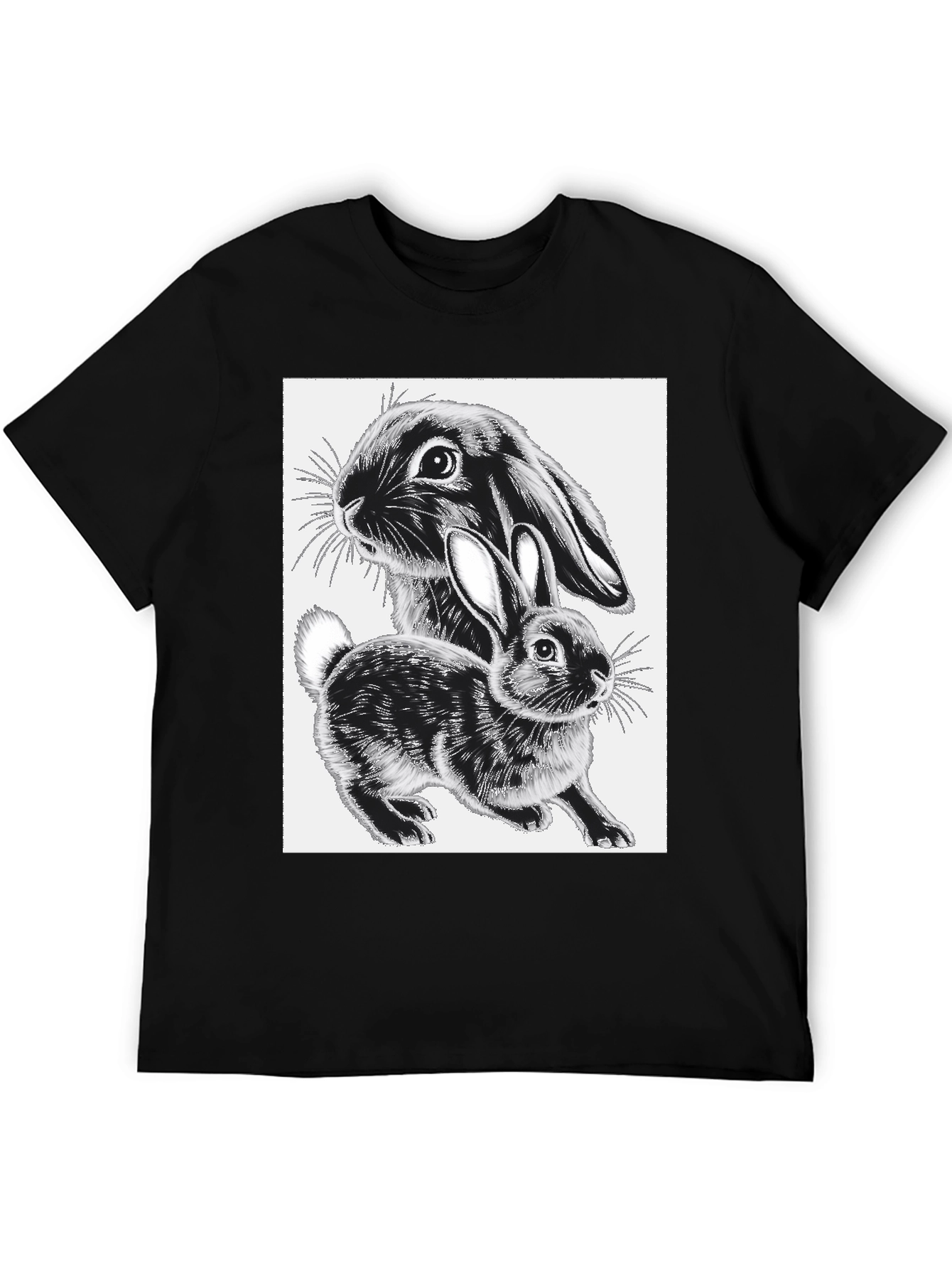 Black Rabbit Graphic Tee