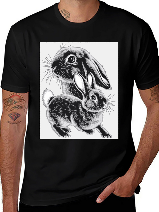 Black Rabbit Graphic Tee