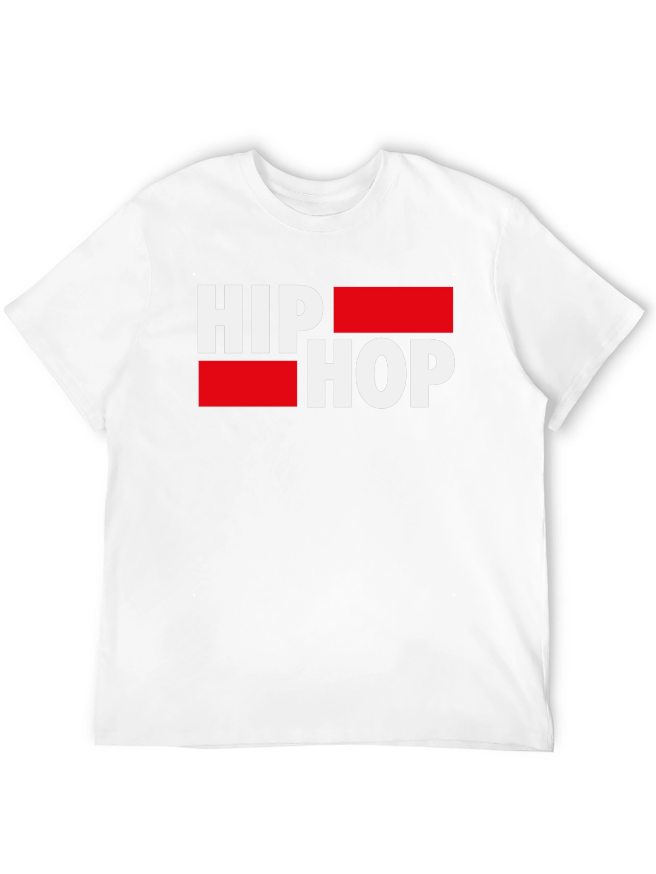 Hip Hop Graphic Tee - Stylish Mens Black T-Shirt