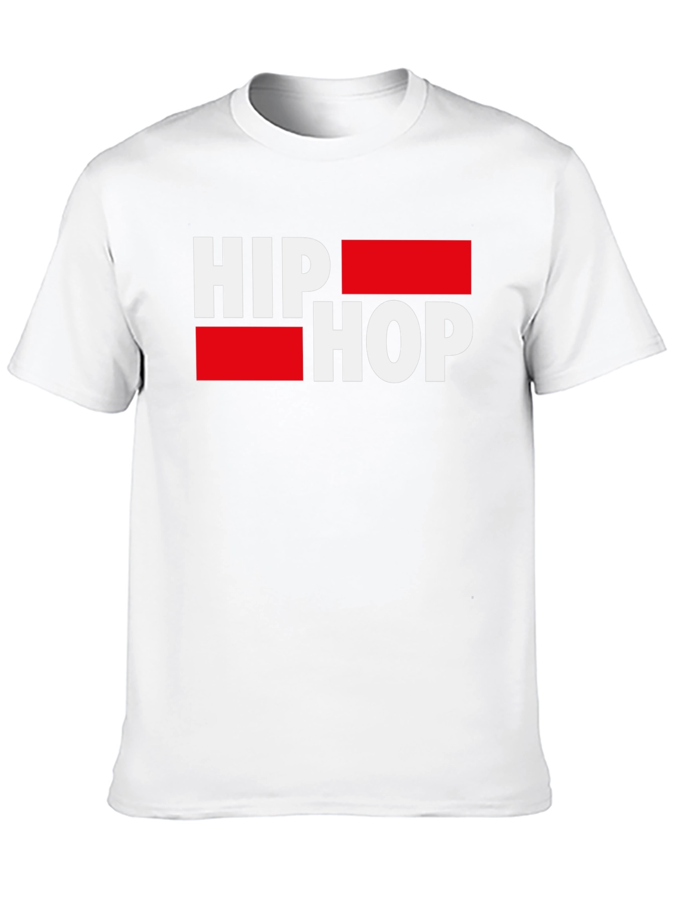 Hip Hop Graphic Tee - Stylish Mens Black T-Shirt