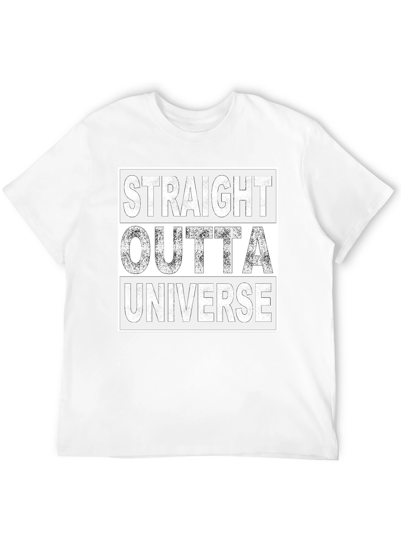 Straight Outta Universe Graphic T-Shirt