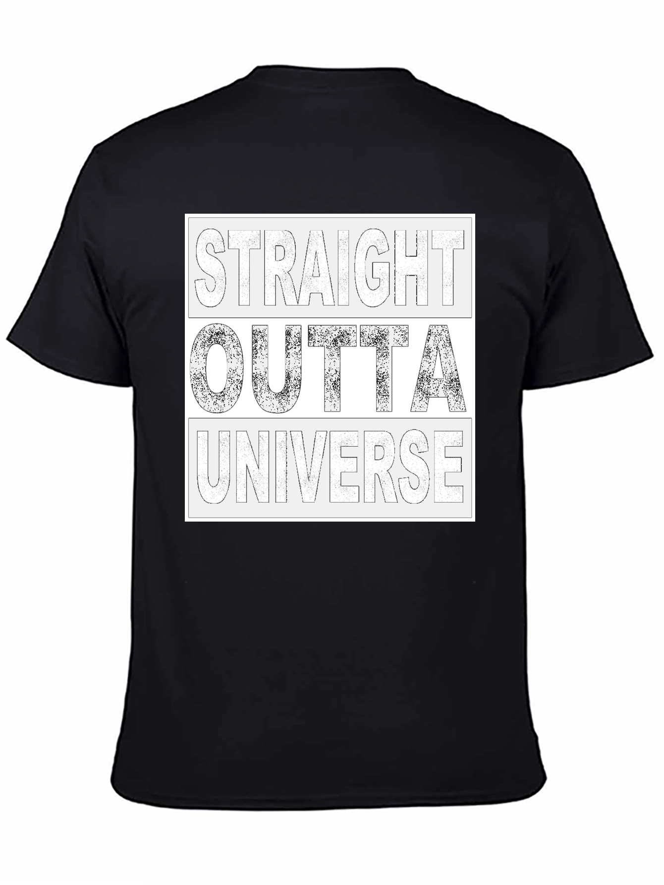 Straight Outta Universe Graphic T-Shirt