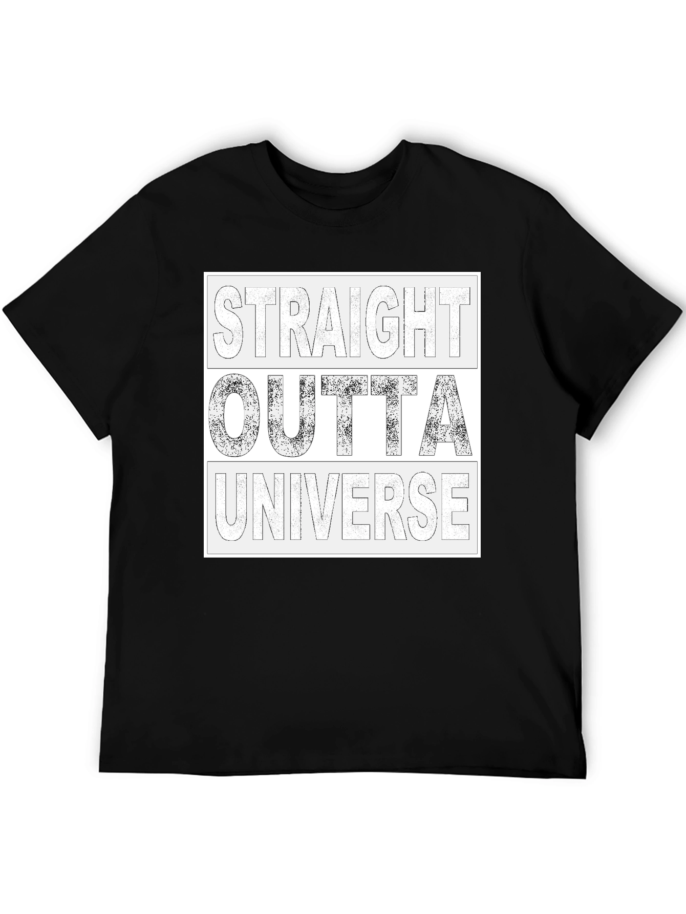 Straight Outta Universe Graphic T-Shirt