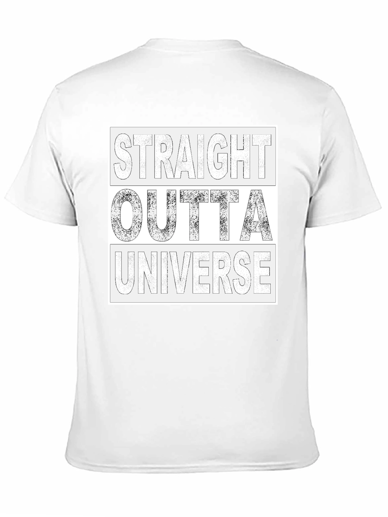Straight Outta Universe Graphic T-Shirt