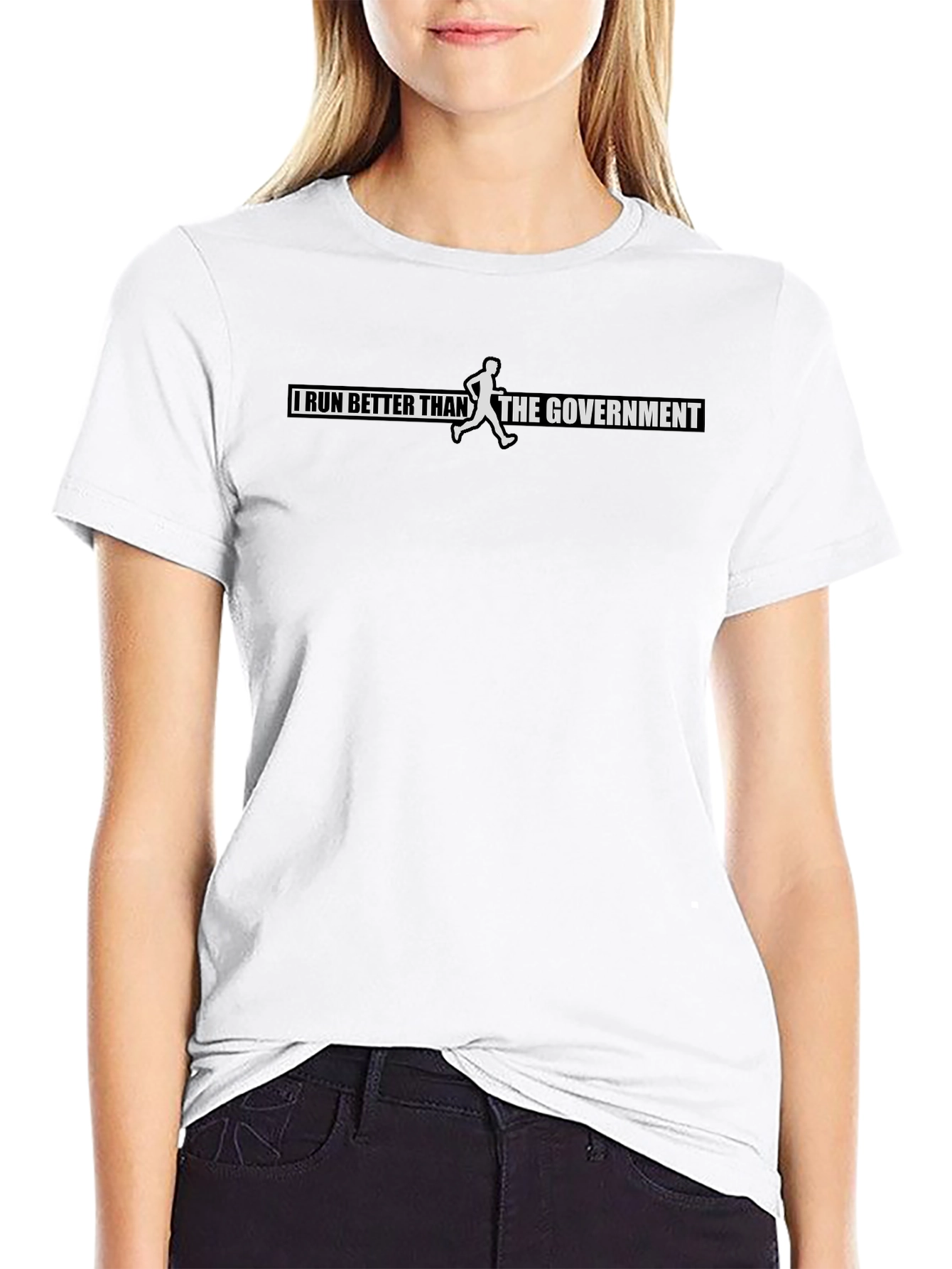 I Run Better Than The Government T-Shirt