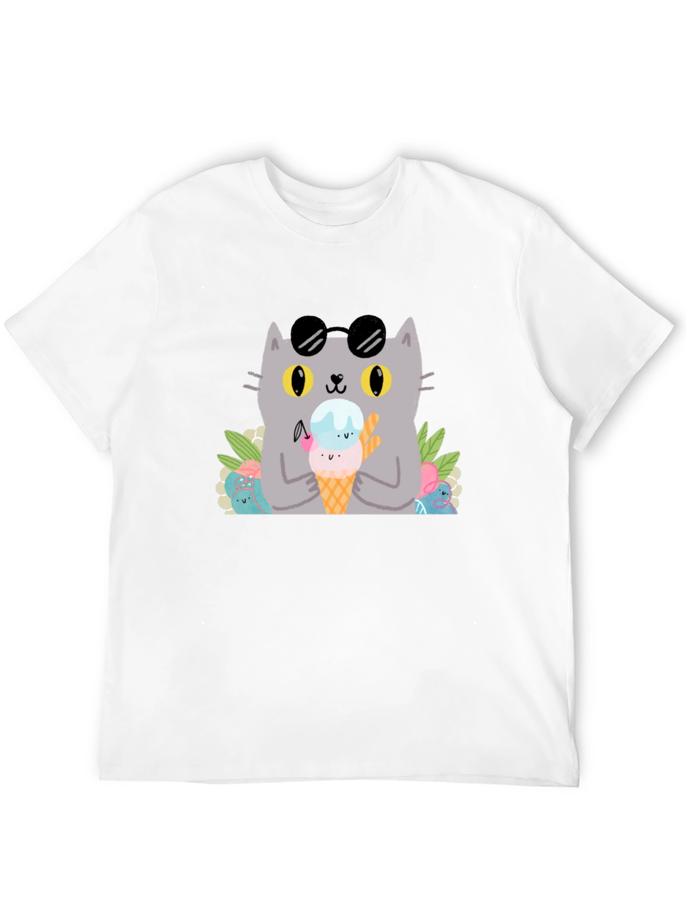 Cool Cat Ice Cream T-Shirt