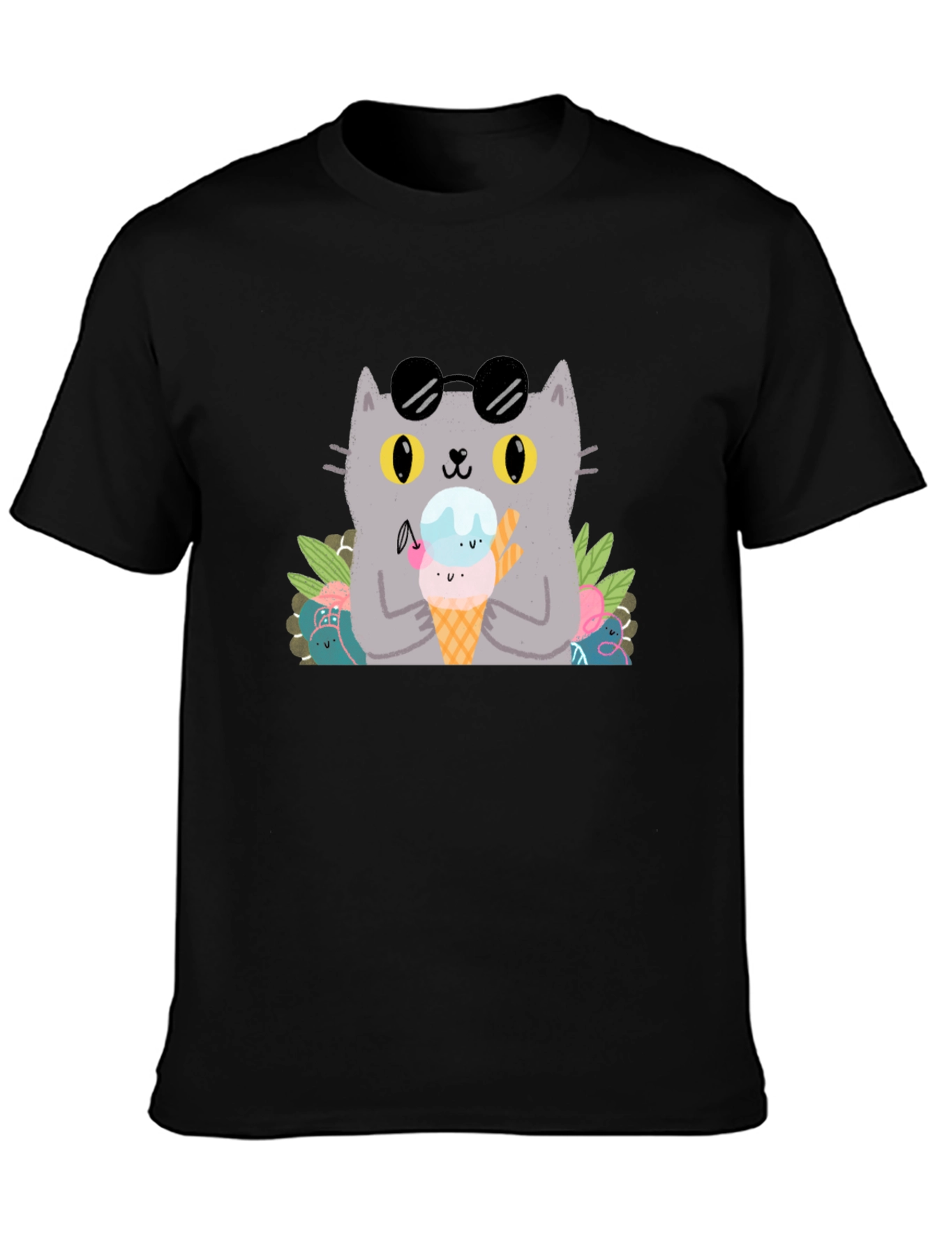 Cool Cat Ice Cream T-Shirt
