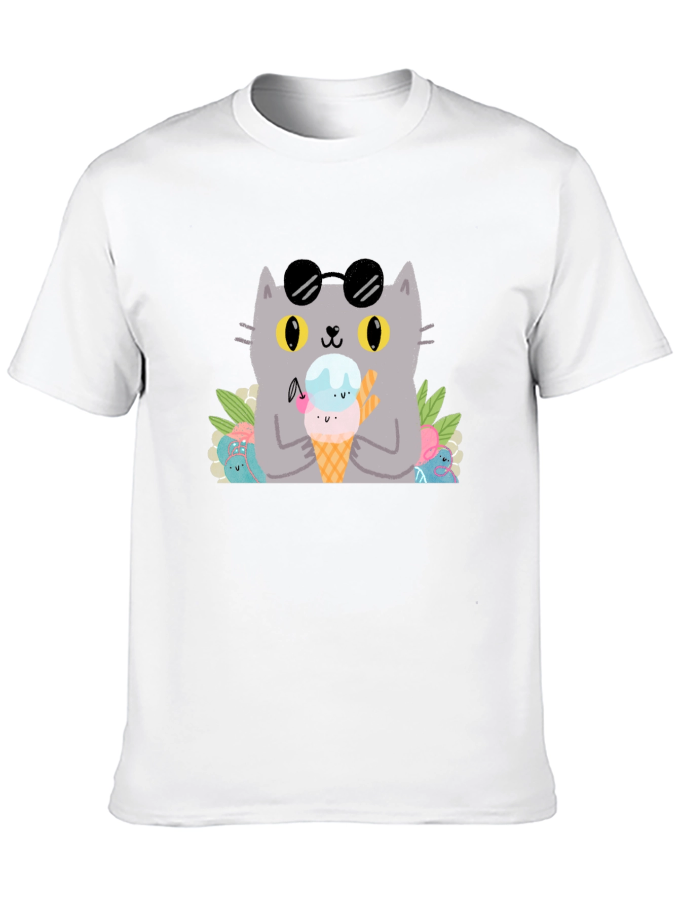 Cool Cat Ice Cream T-Shirt