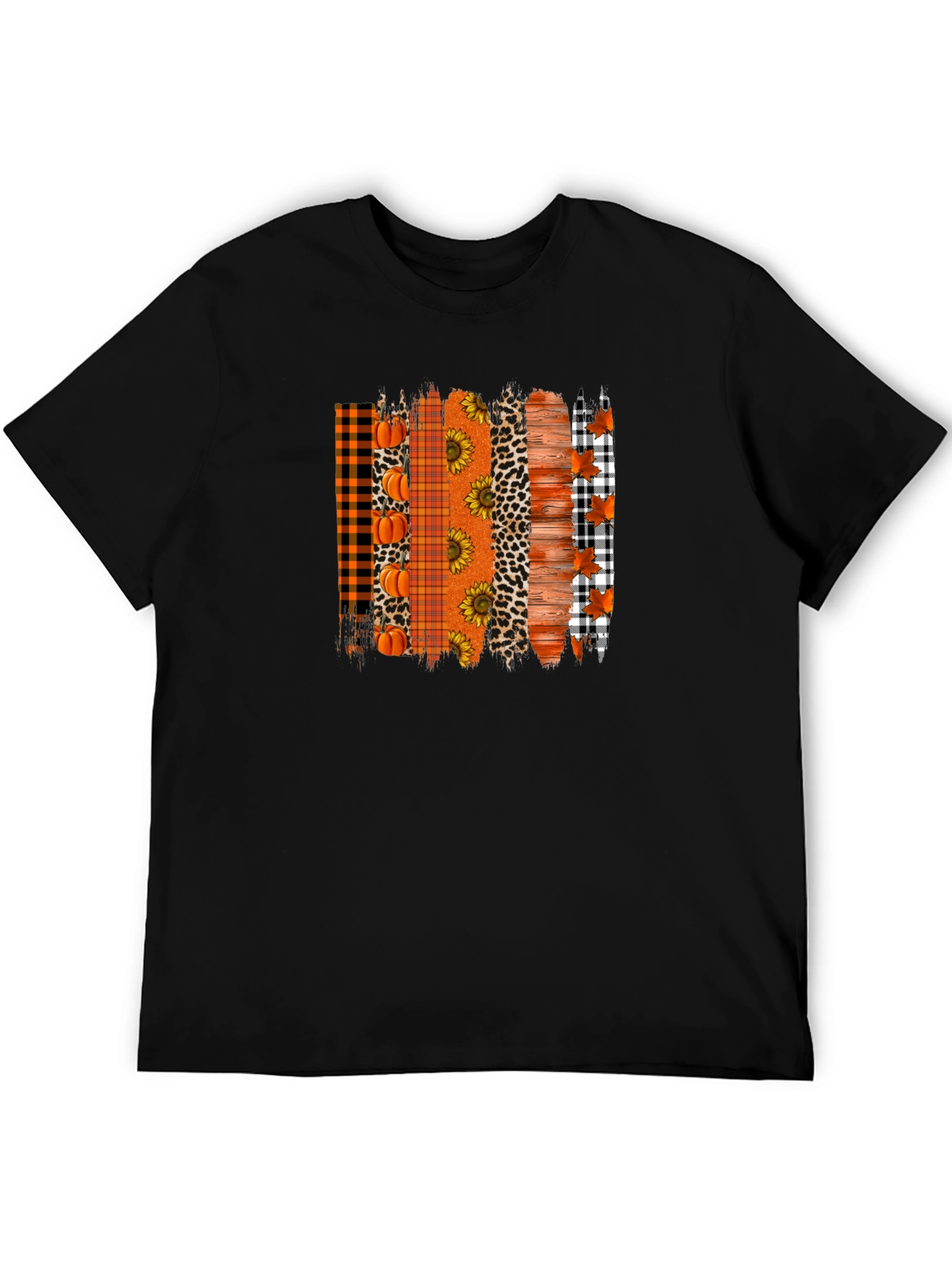 Fall Pattern Brushstroke Graphic Tee