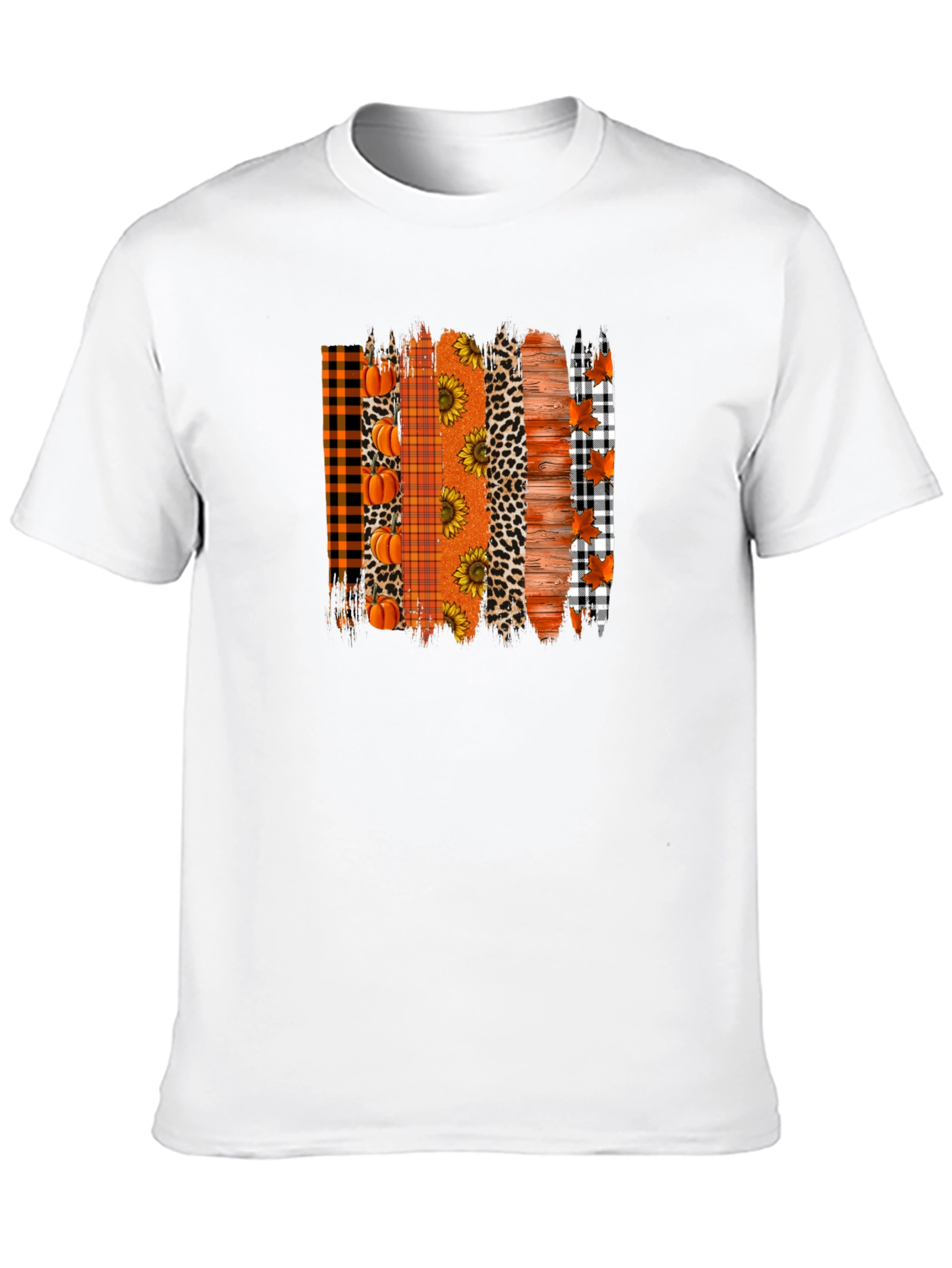 Fall Pattern Brushstroke Graphic Tee