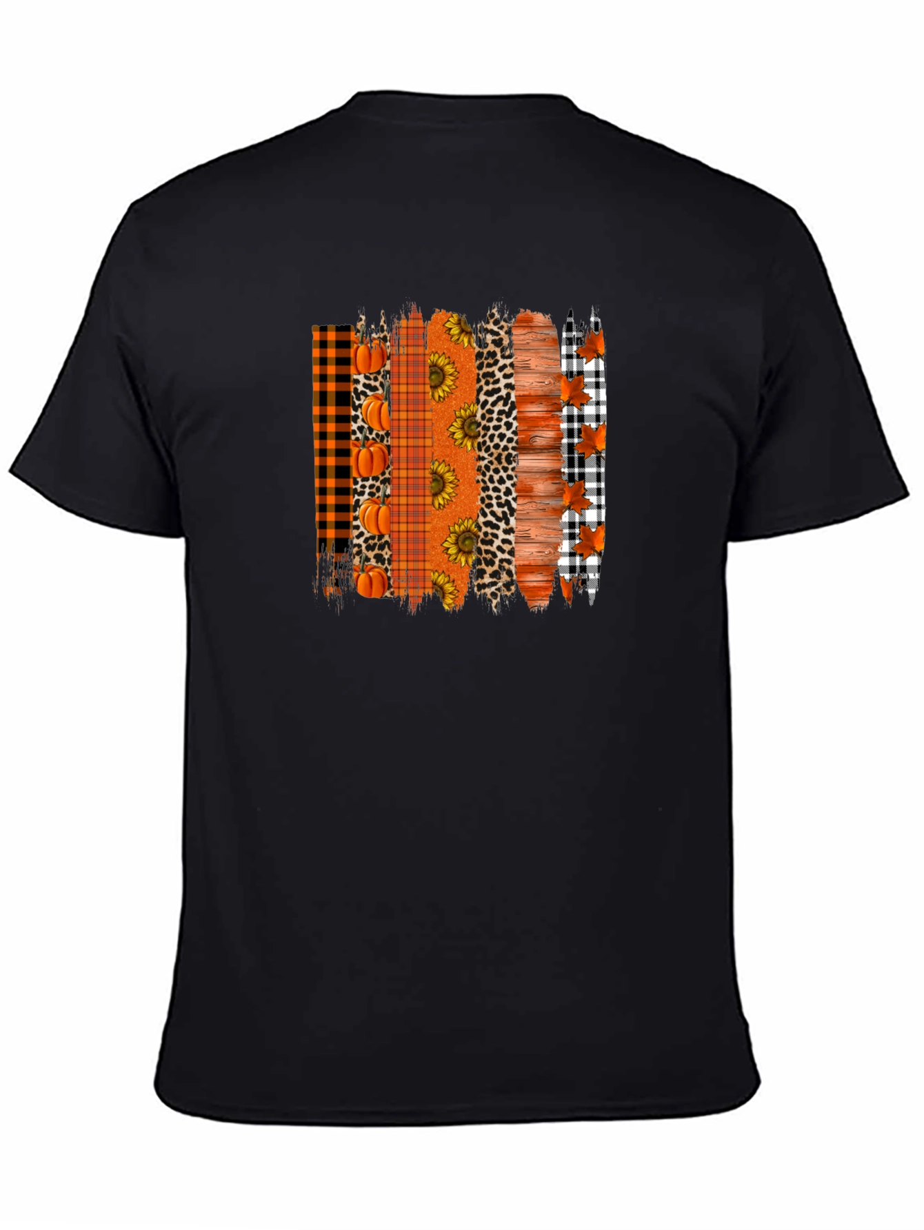 Fall Pattern Brushstroke Graphic Tee