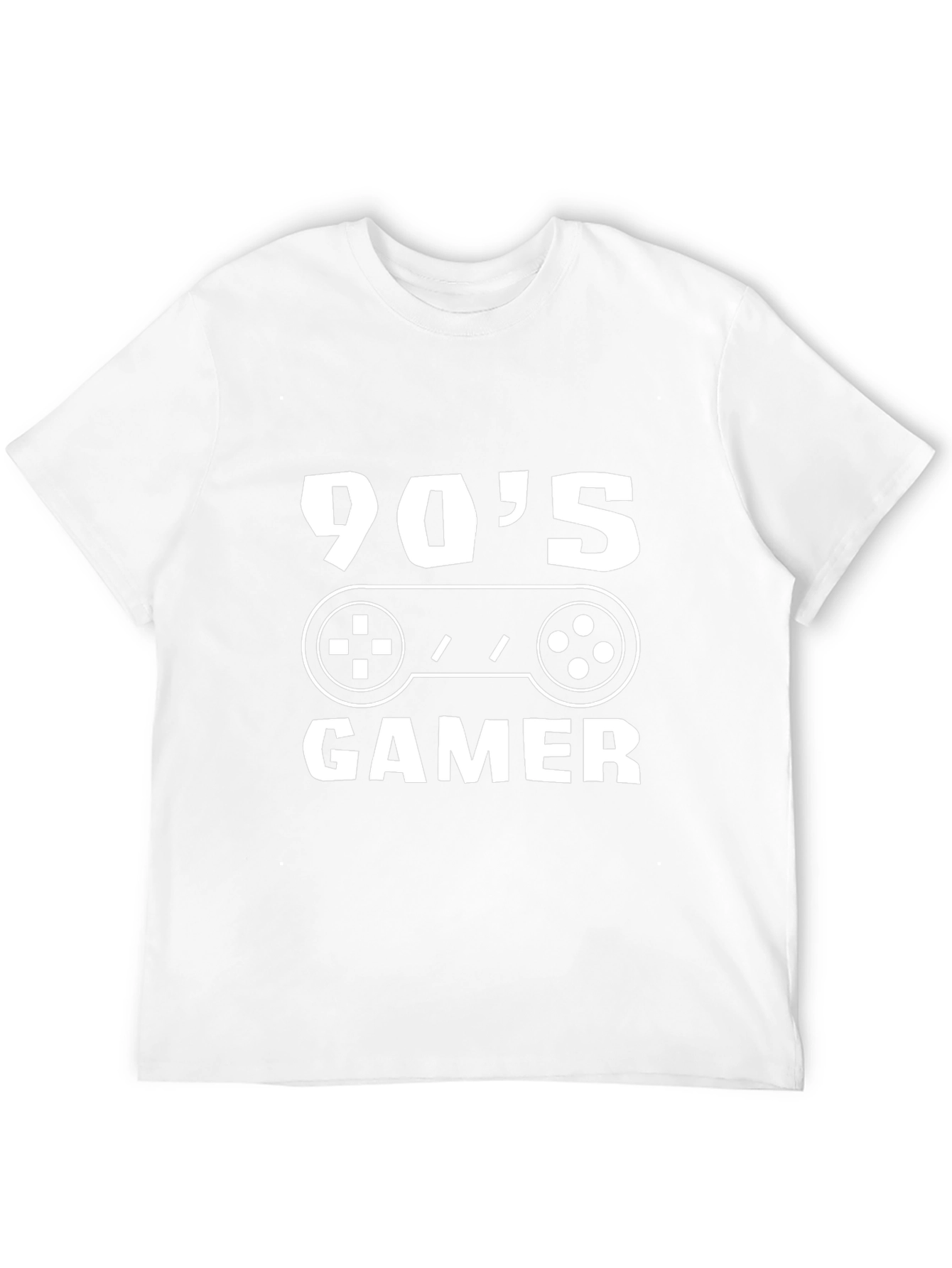 90s Gamer Black T-Shirt - Retro Gaming Style