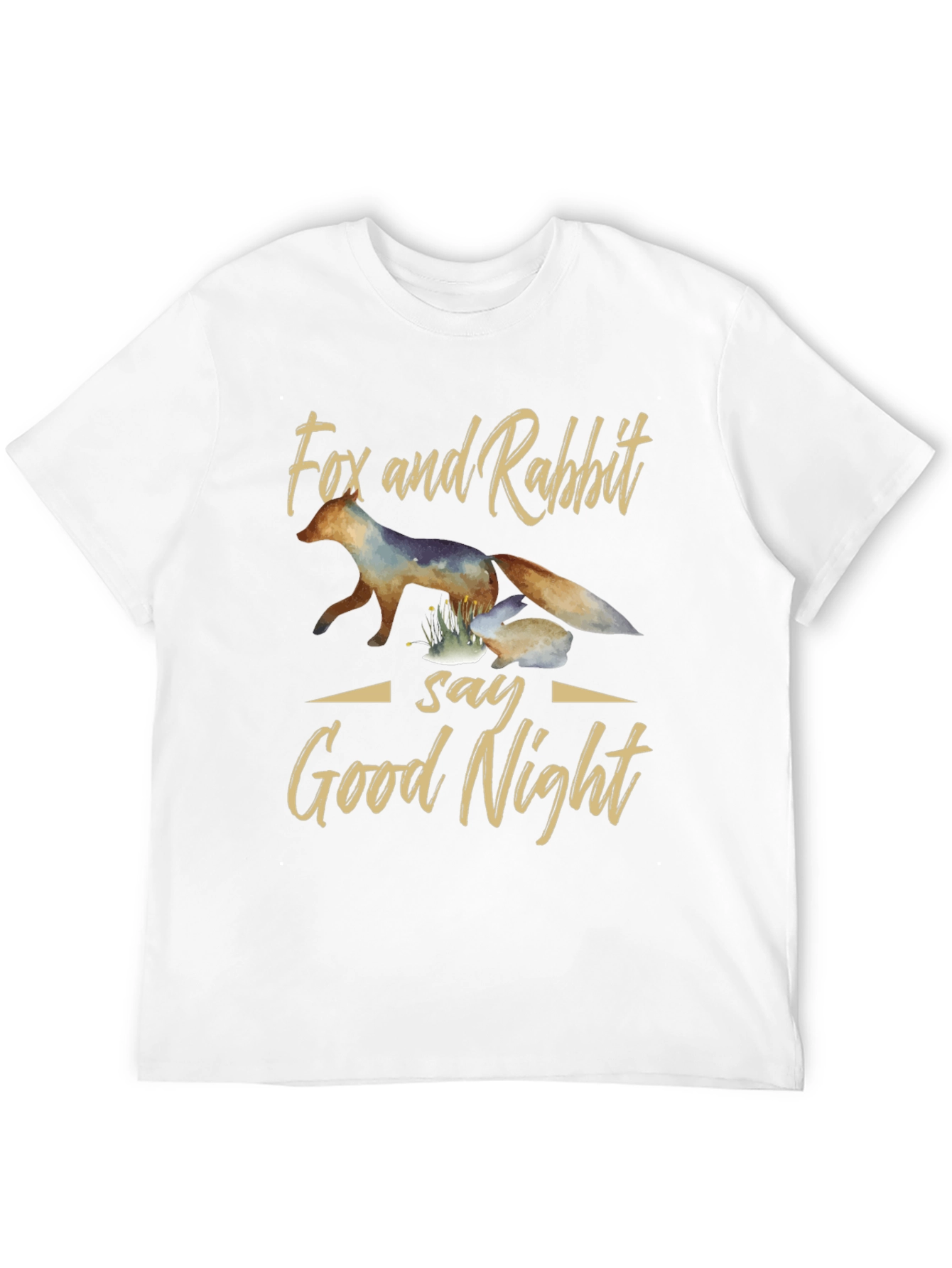 Fox and Rabbit Good Night Graphic Tee