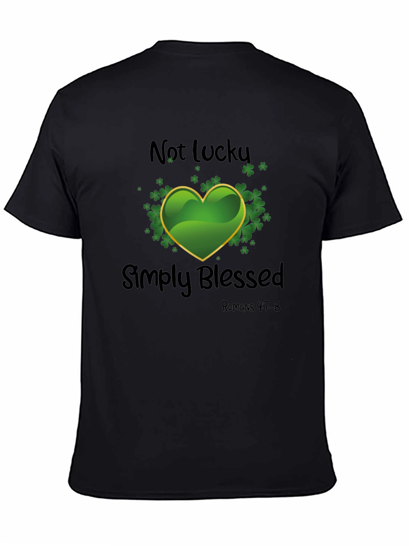 Blessed Shamrock T-Shirt - Religious St. Patricks Day