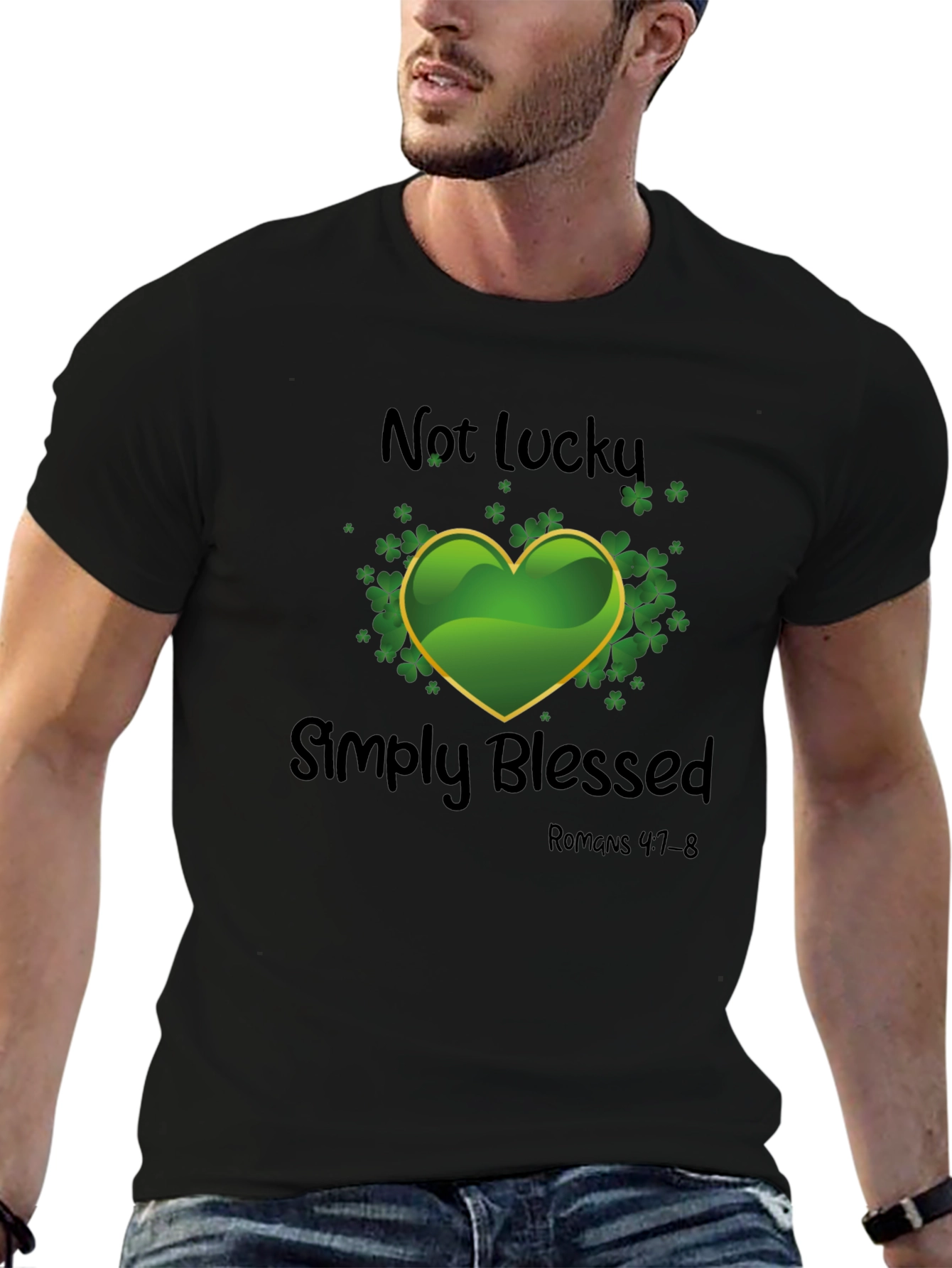 Blessed Shamrock T-Shirt - Religious St. Patricks Day