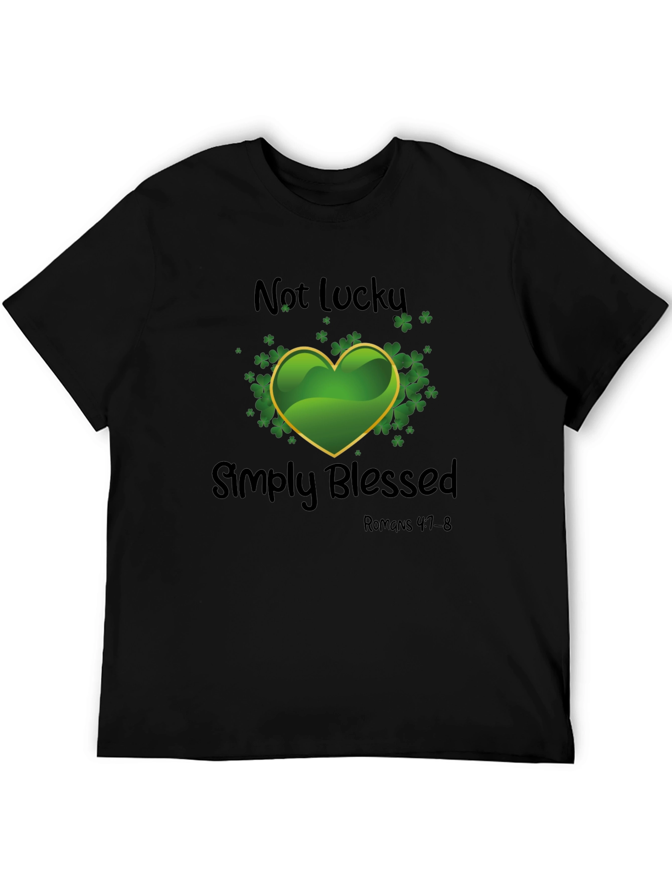 Blessed Shamrock T-Shirt - Religious St. Patricks Day