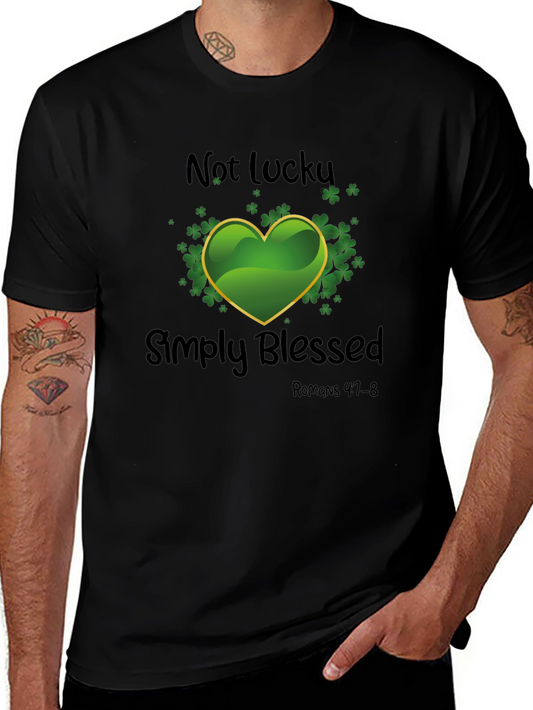 Blessed Shamrock T-Shirt - Religious St. Patricks Day