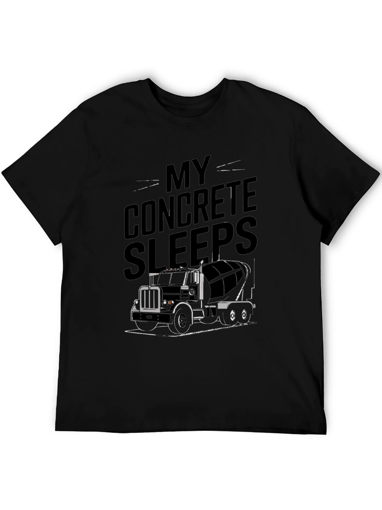 My Concrete Sleeps Truck Graphic T-Shirt