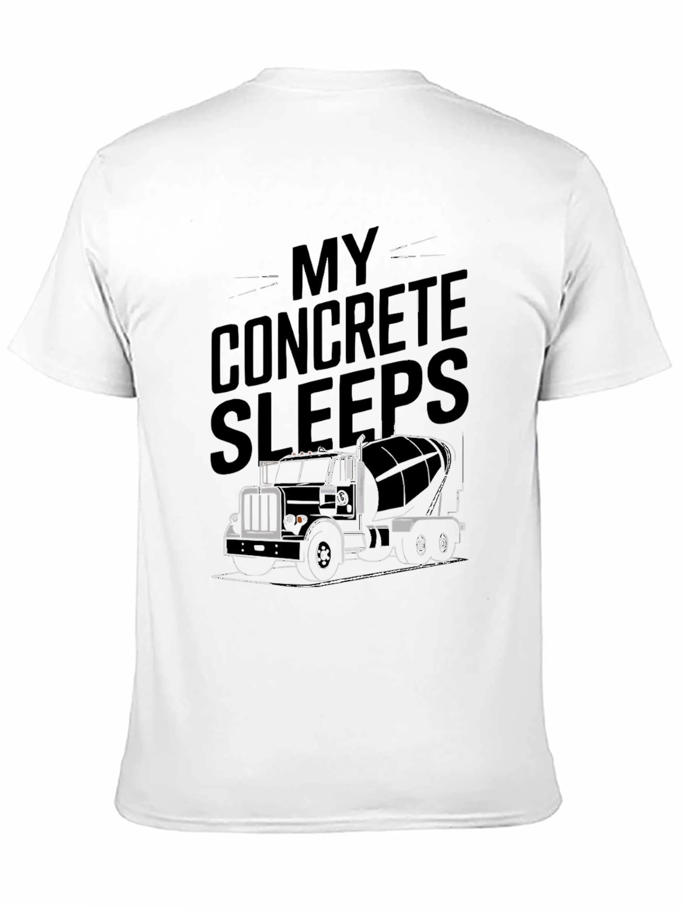 My Concrete Sleeps Truck Graphic T-Shirt