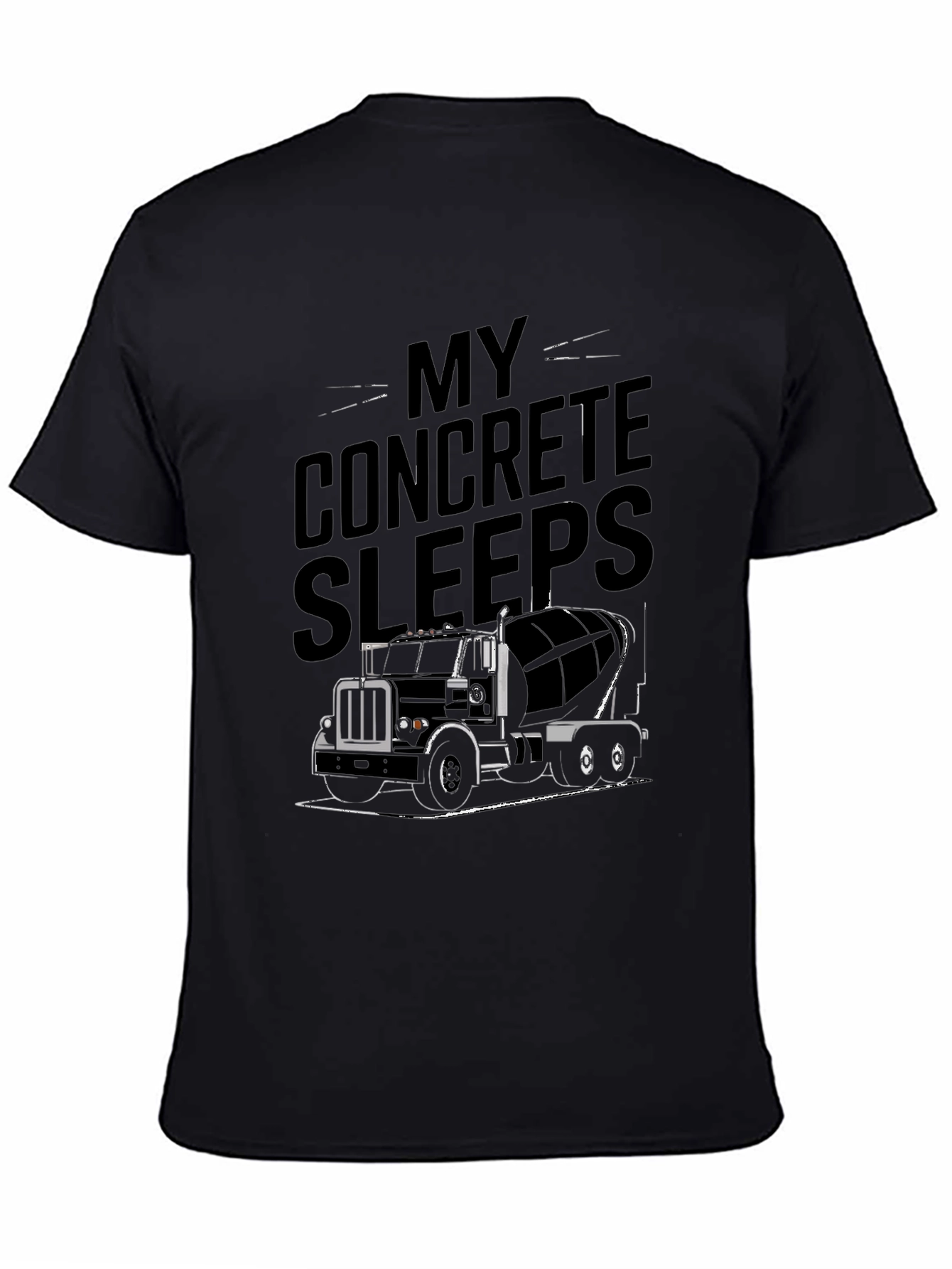My Concrete Sleeps Truck Graphic T-Shirt