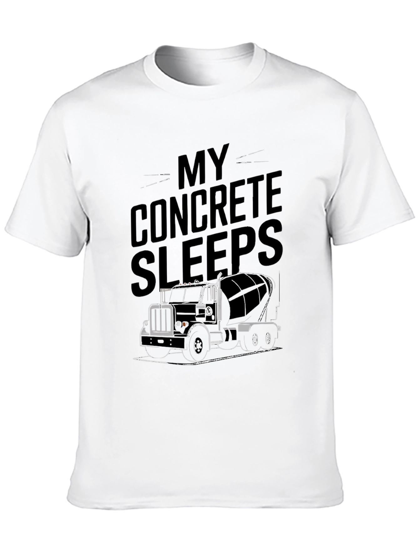 My Concrete Sleeps Truck Graphic T-Shirt