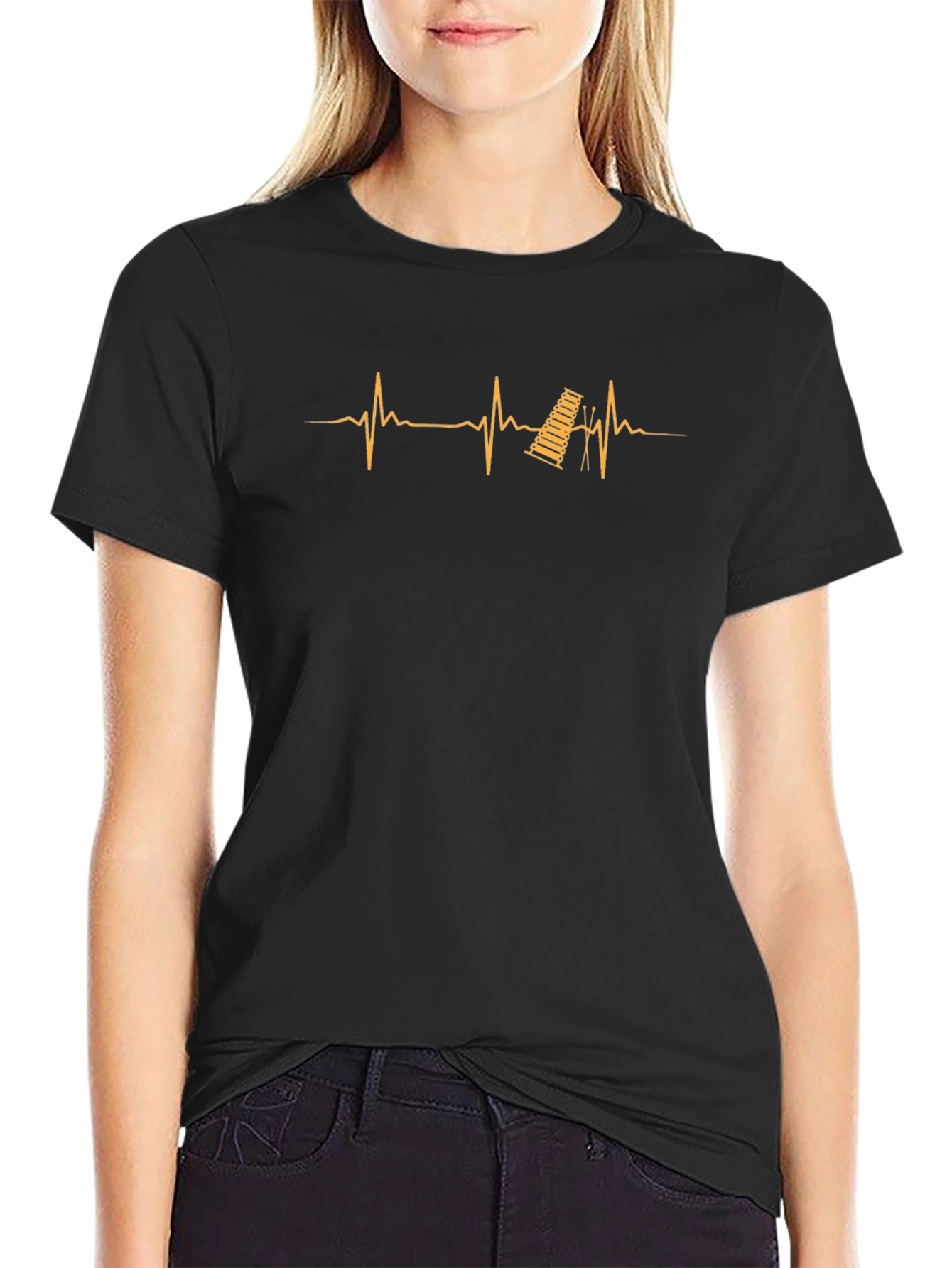 Heartbeat Marimba Graphic T-Shirt