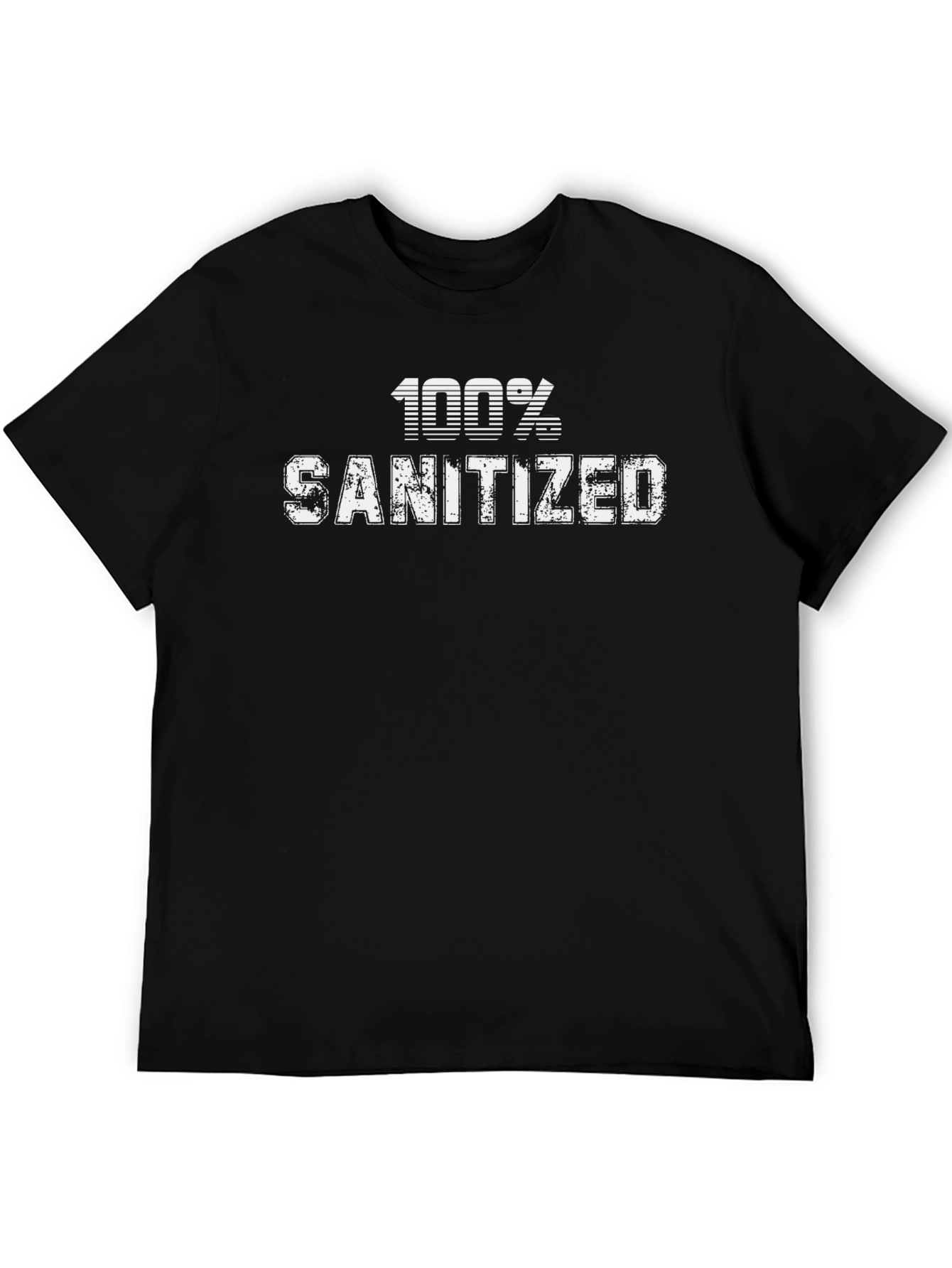 100% Sanitized Novelty Graphic Tee -  Comfy Cotton Shirt