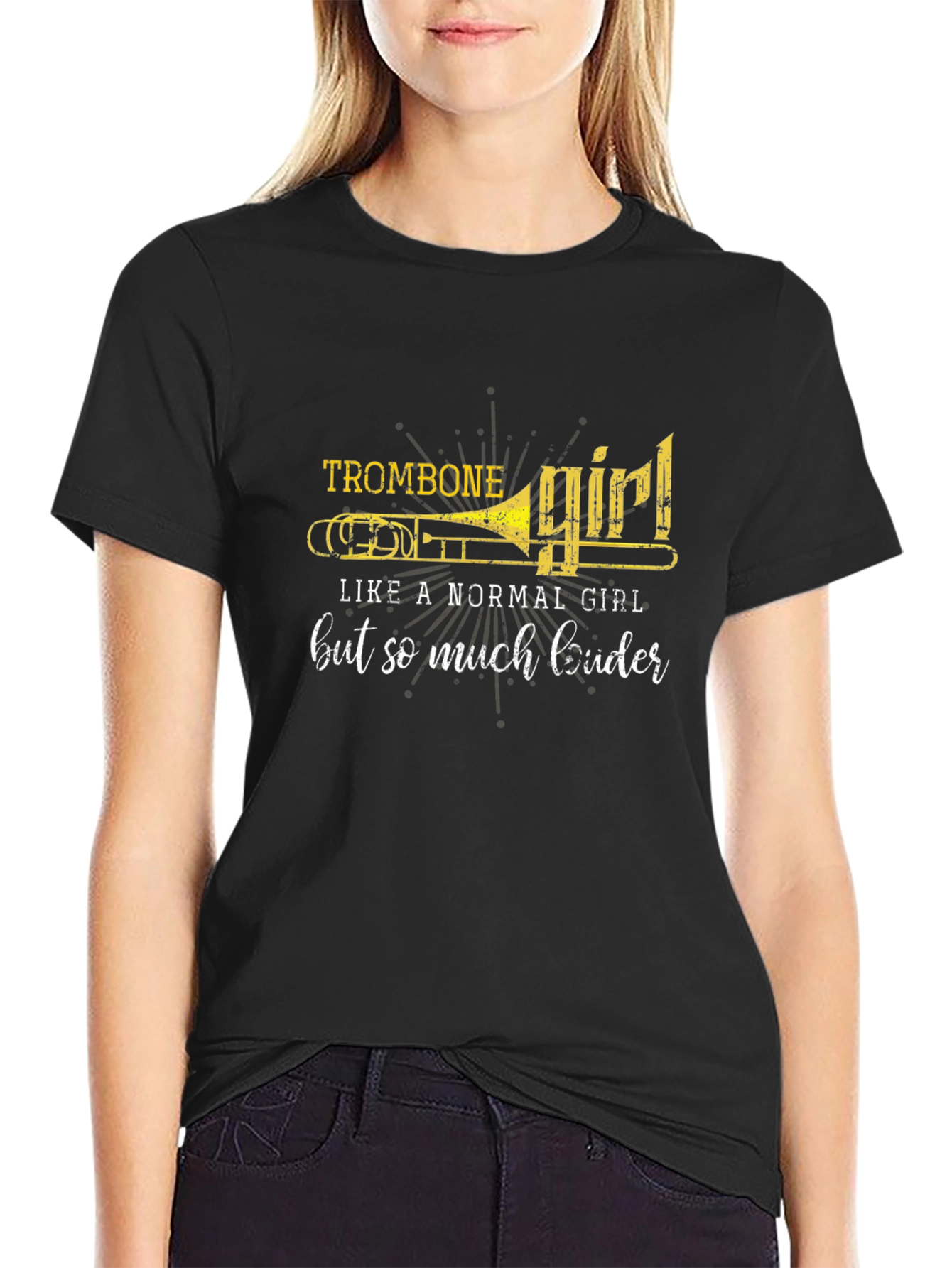Trombone Girl T-Shirt - Loud and Proud!