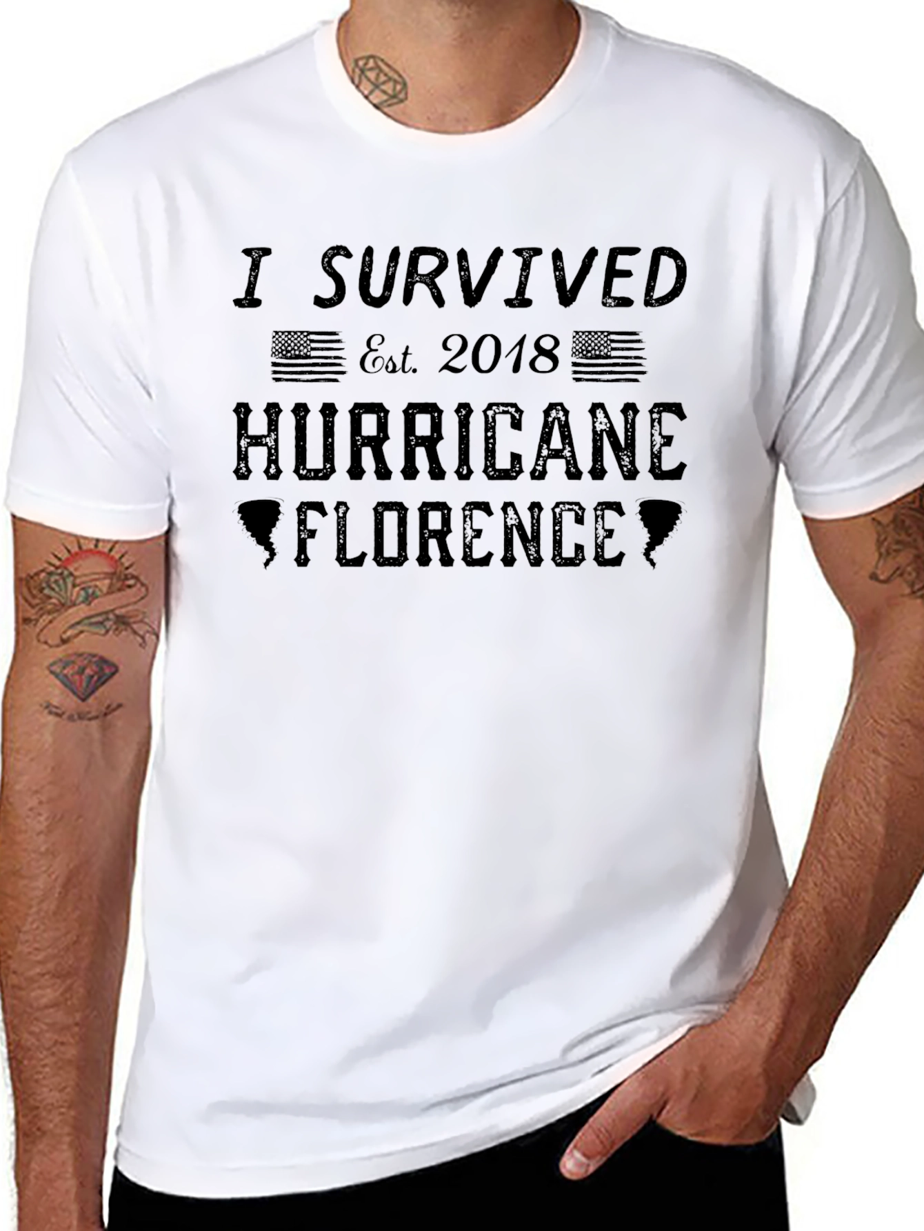 I Survived Hurricane Florence 2018 T-Shirt