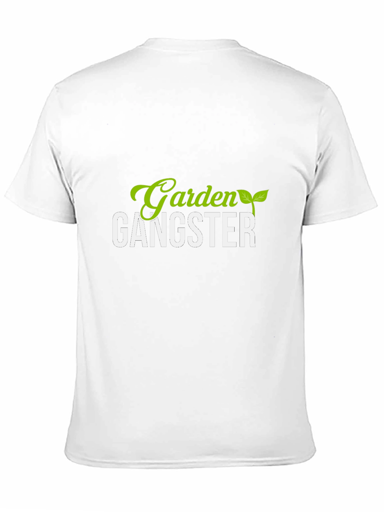 Garden Gangster T-Shirt - Stylish Gardening Apparel