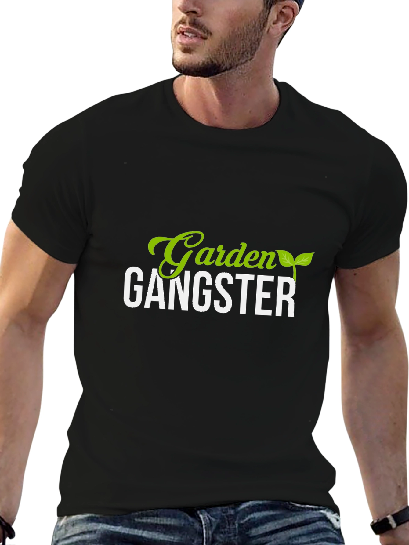 Garden Gangster T-Shirt - Stylish Gardening Apparel