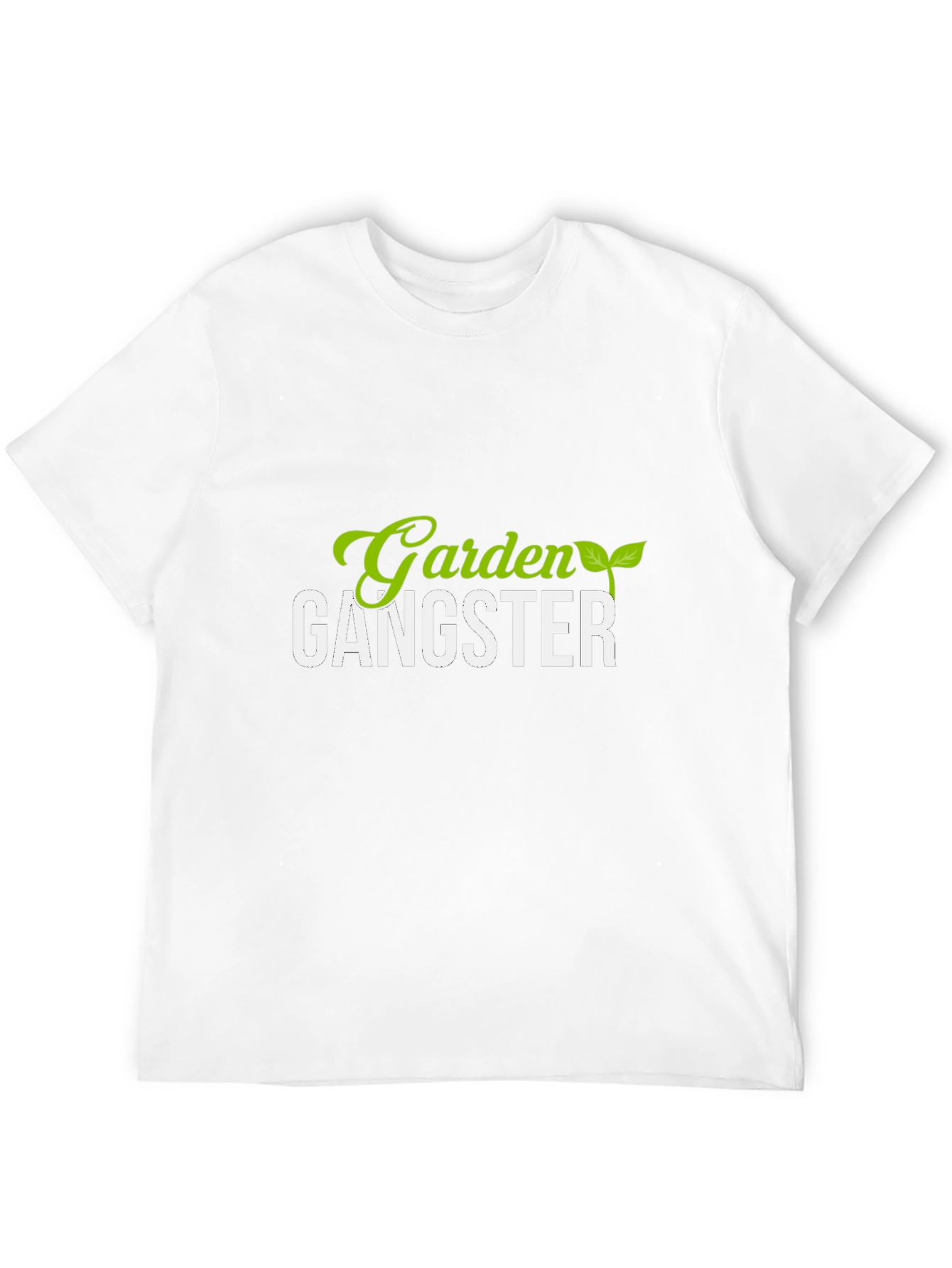 Garden Gangster T-Shirt - Stylish Gardening Apparel