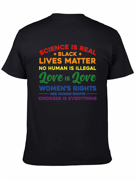 Equality Statement Graphic Tee - Science Love Rights