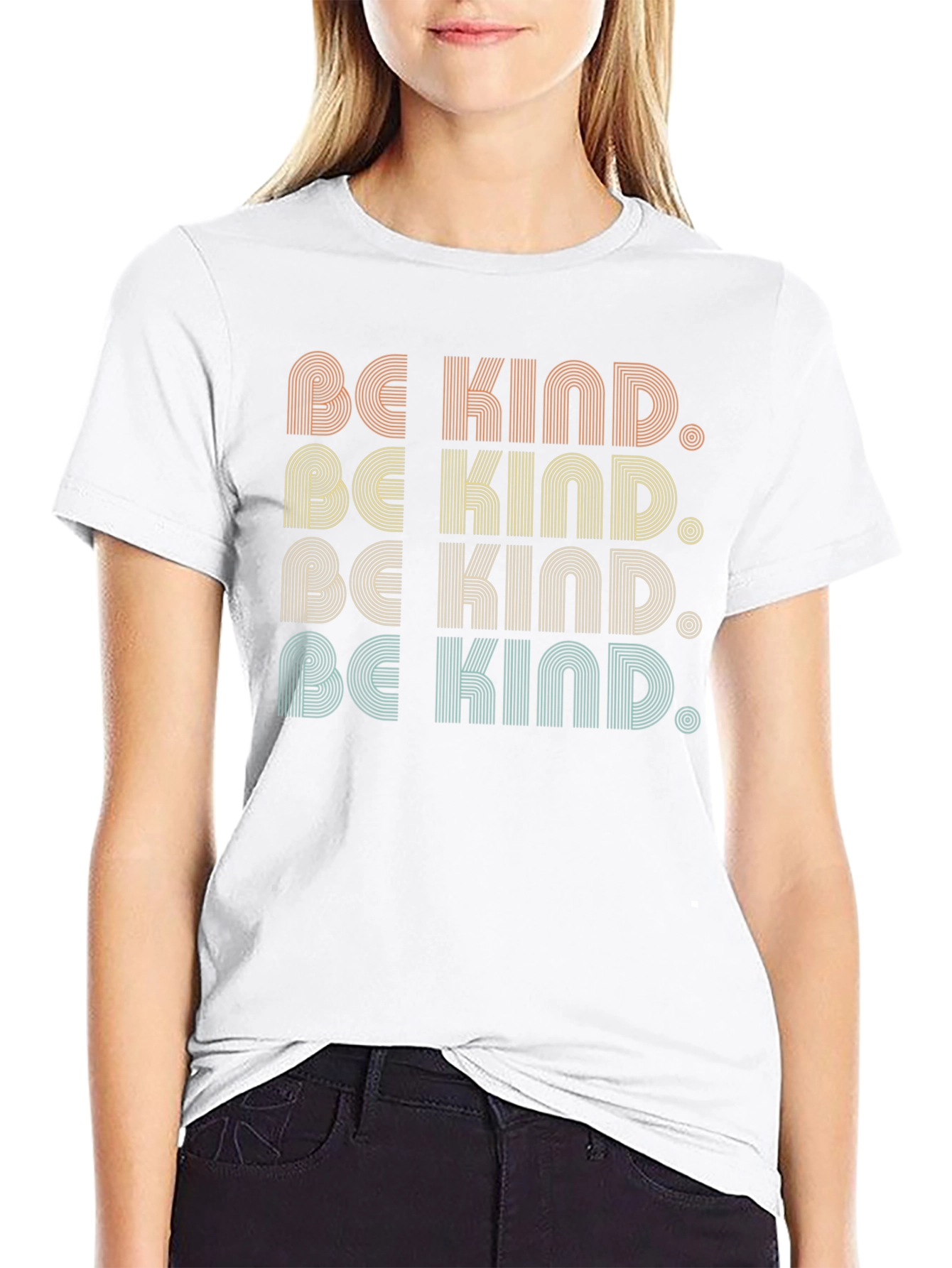 Be Kind Retro T-Shirt - Stylish Comfort